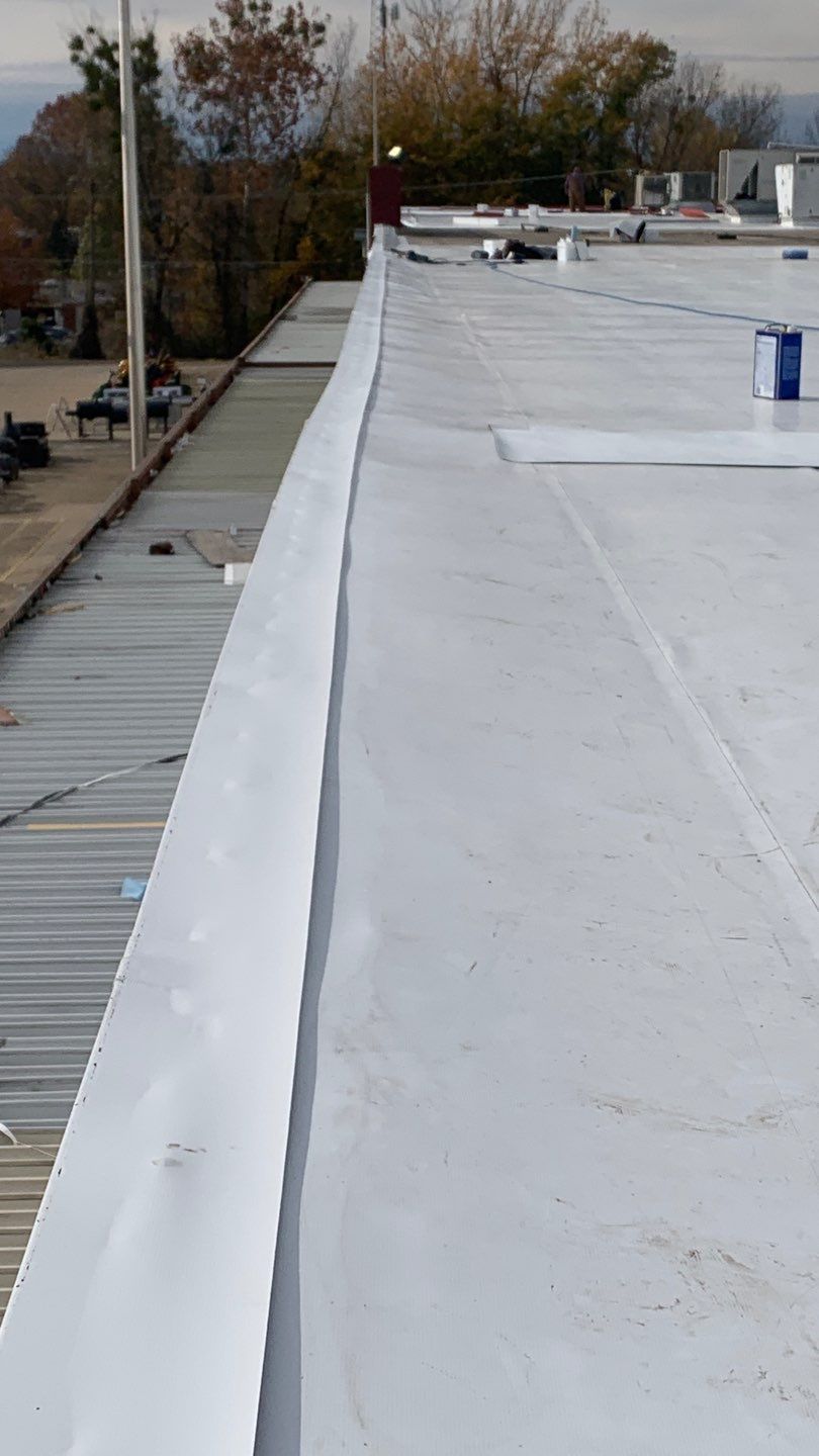 VA Clinic/Tractor Supply in Idabel, Oklahoma by Hostetler Roofing