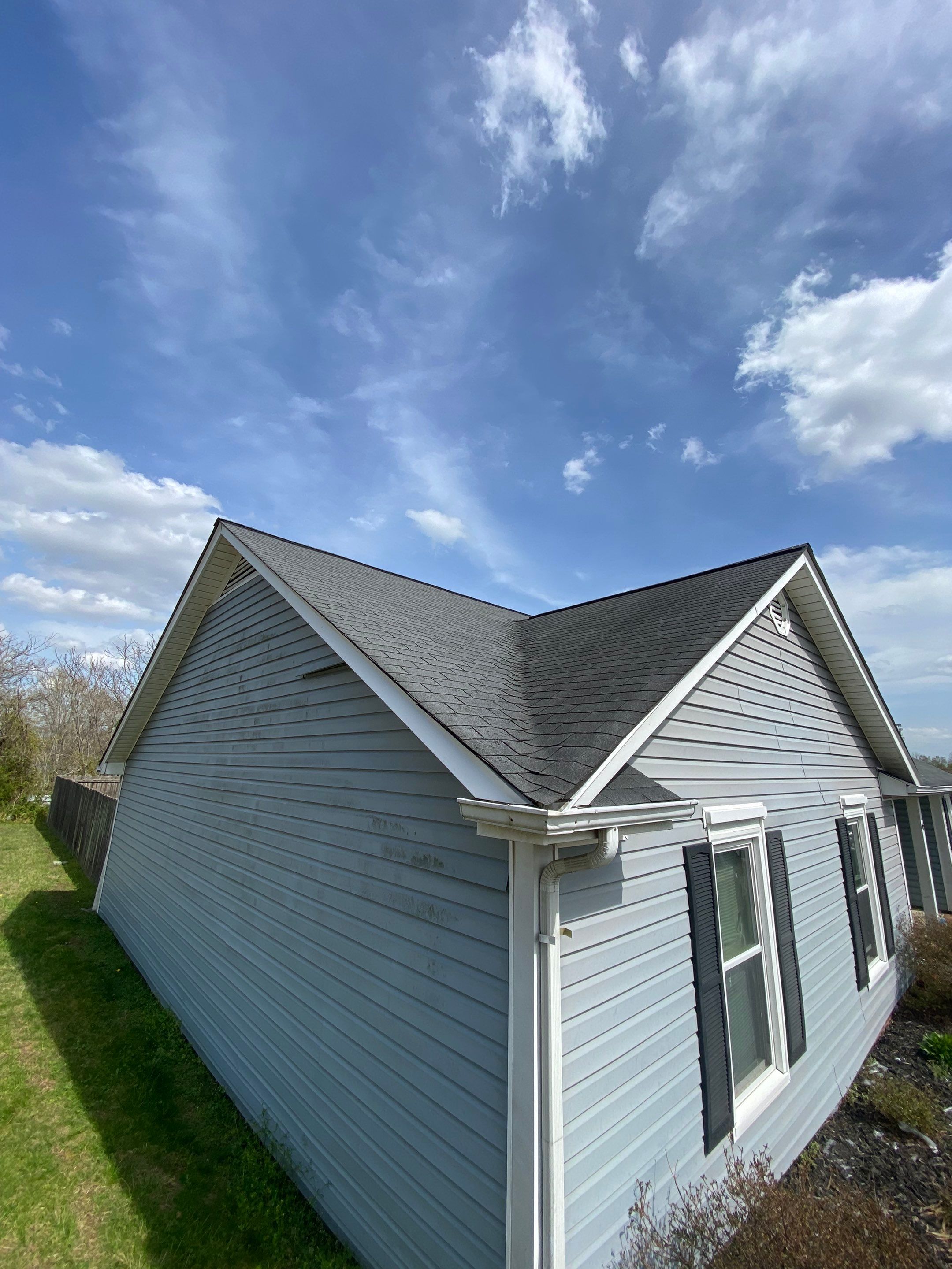 Roof replacement and siding by hail damage by Just Brilliant Restoration JBR