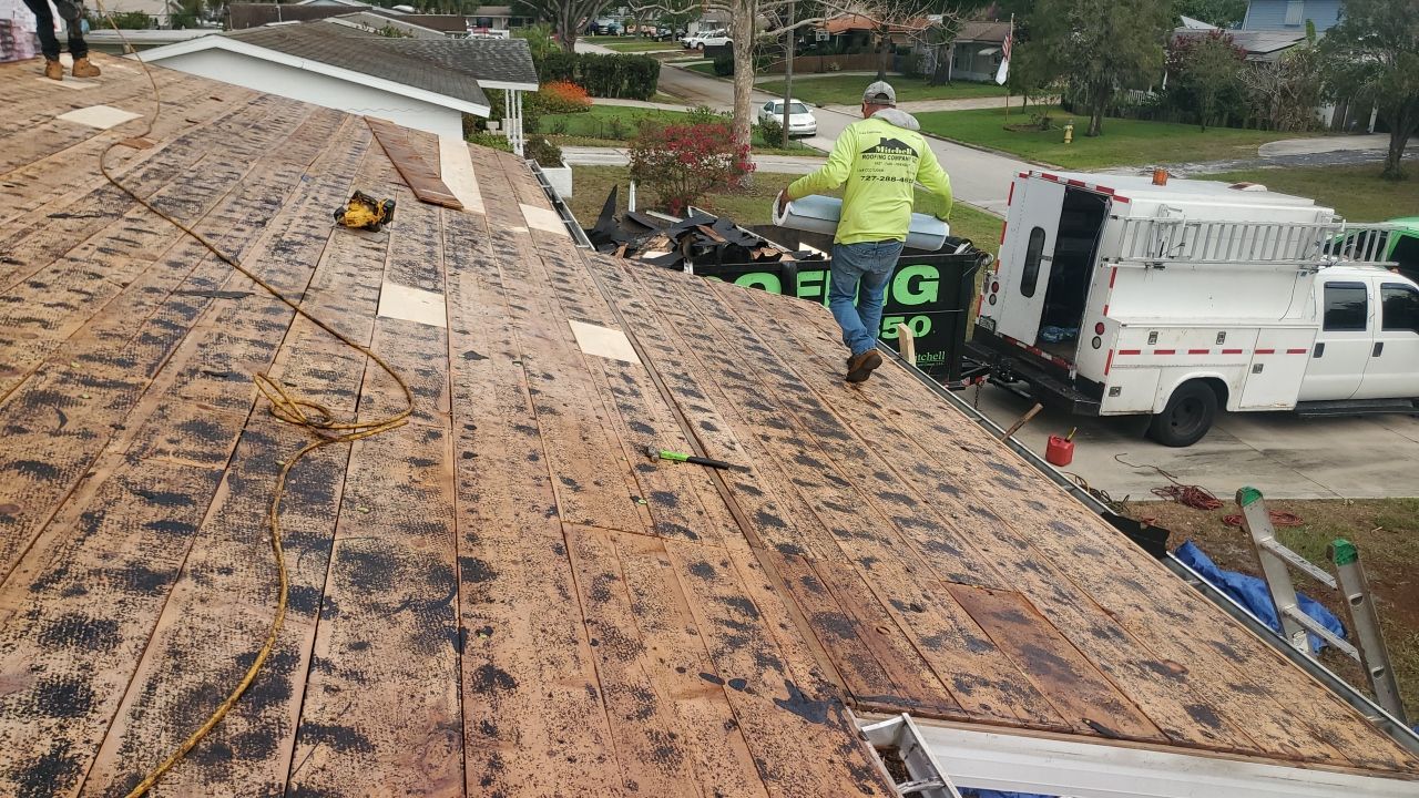 Project in St. Petersburg 33710 by Mitchell Roofing Company LLC