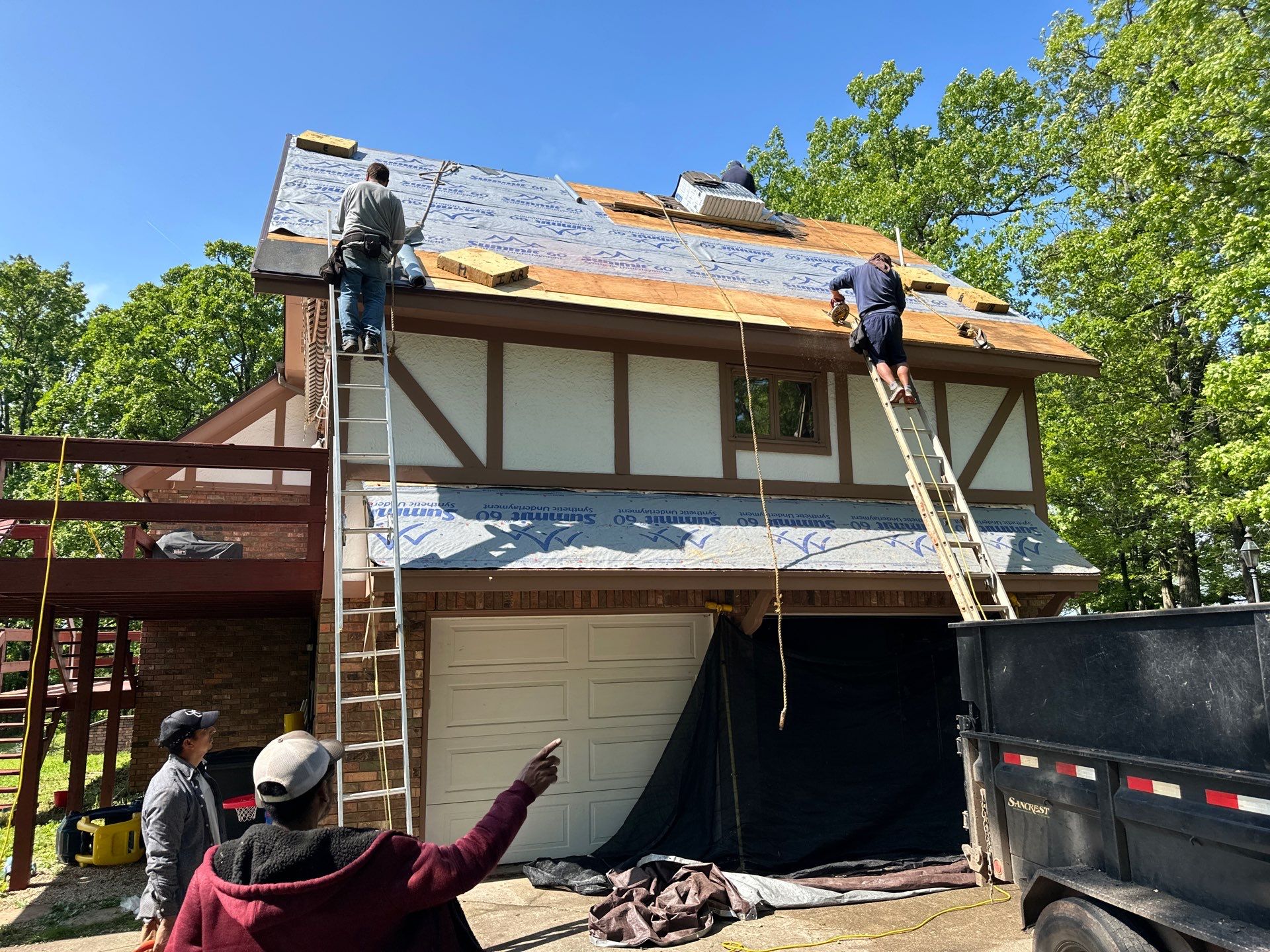 Residential Roofing Install - Atlas Pinnacle Pristine Shingles - Color Weathered Wood  by Titan Commercial & Residential Roofing 