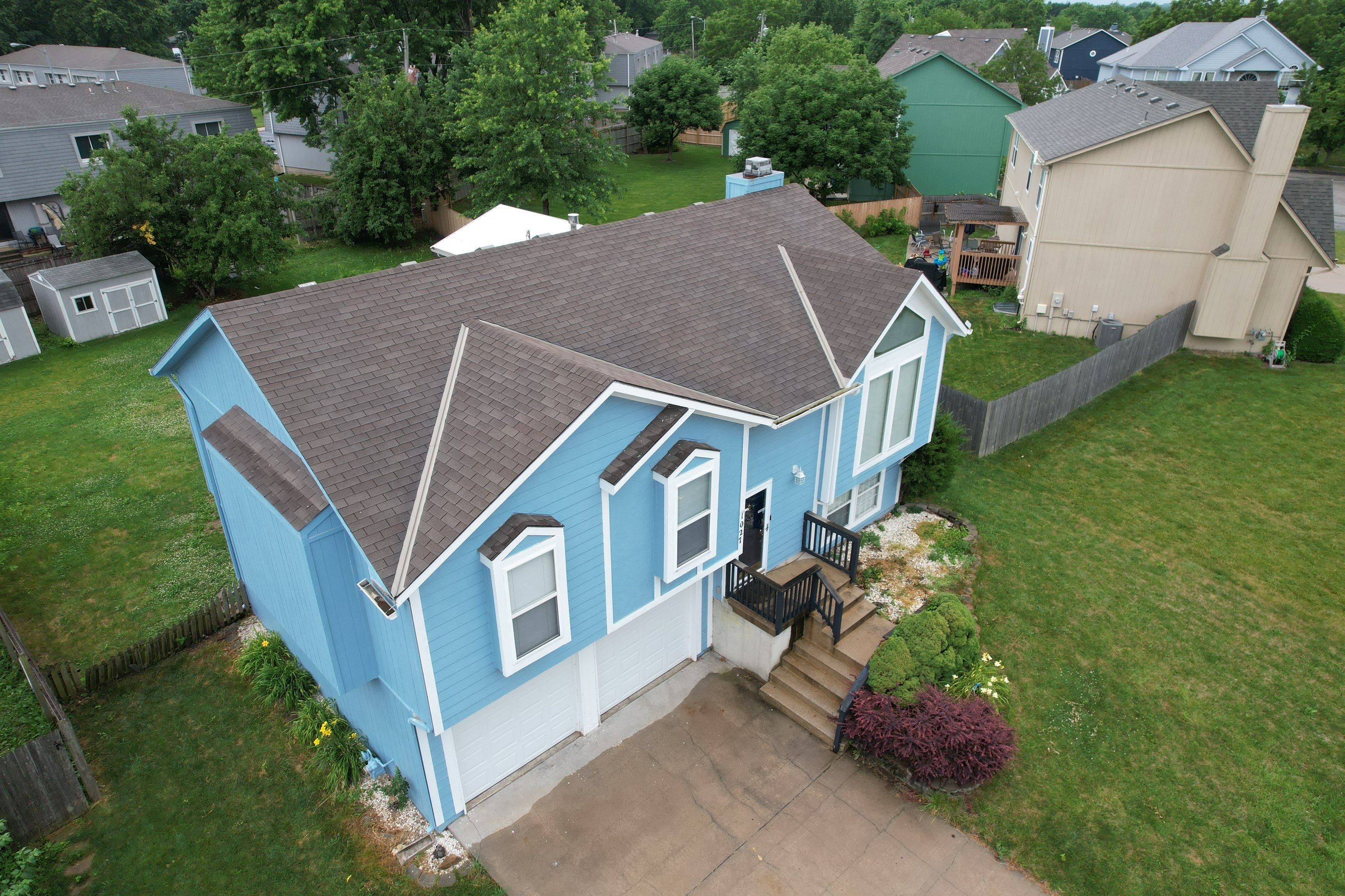 Residential Roofing Installation using Owens Corning Duration - Color: Driftwood by HT Roofing & Construction, INC