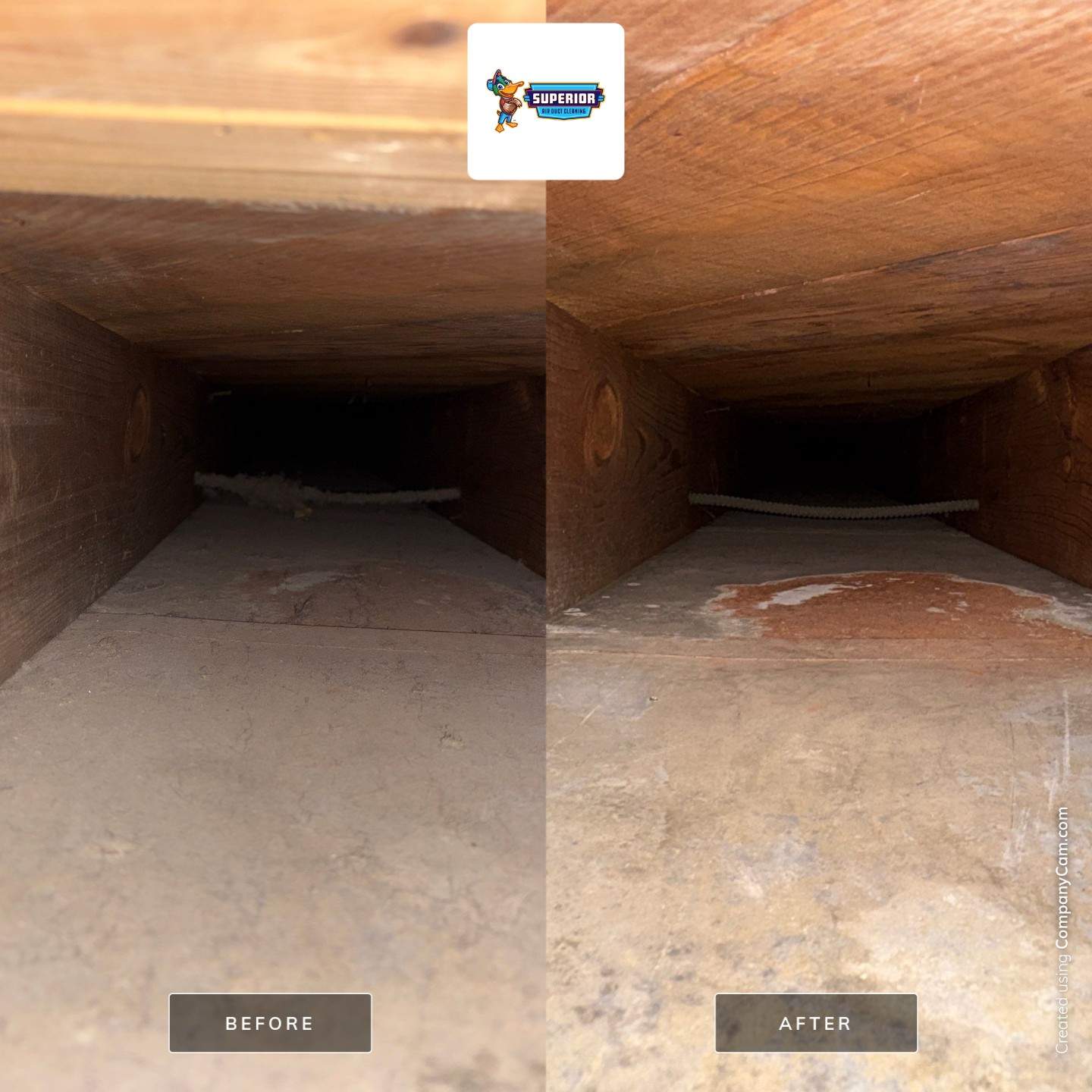 Air Duct Cleaning With a Vacuum Truck in Boardman, Ohio by Superior Air Duct Cleaning