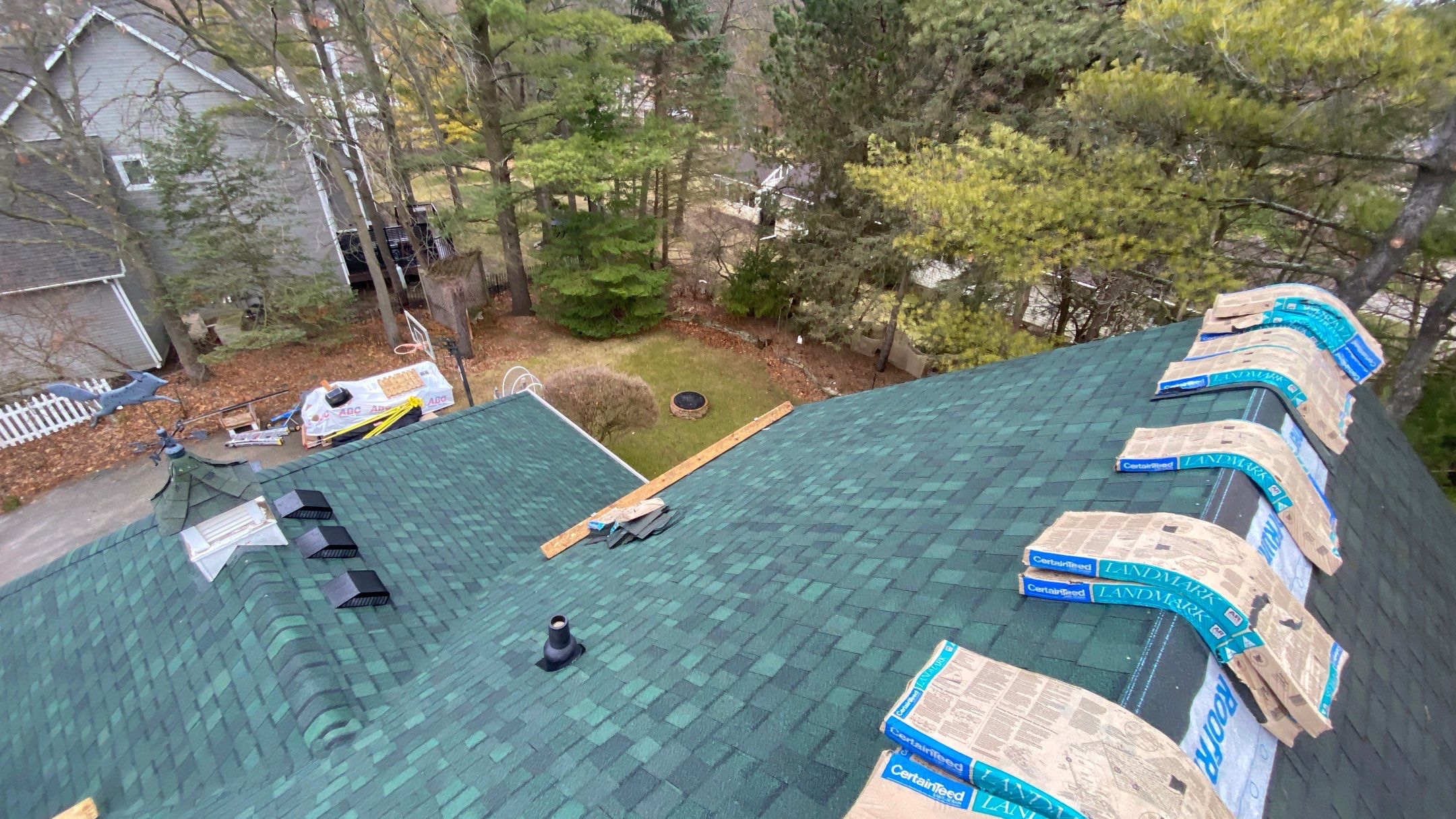 Roof Replacement using CertainTeed Landmark by 180 Contractors
