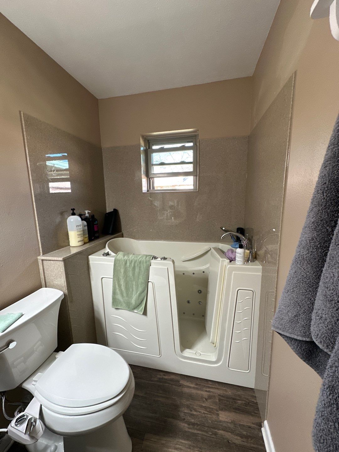 Bathroom Remodel using The Onyx Collection by Ekon Bath, LLC