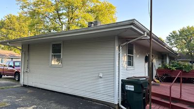 Turtle Shell gutter protection installation in Morris, IL 60450, photograph 7