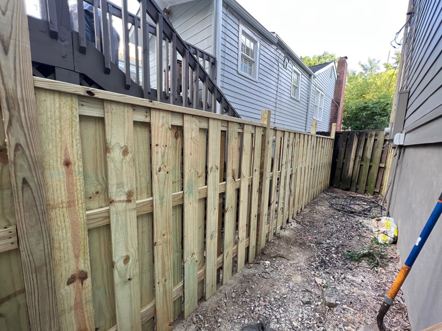 Melrose - Fence by Pillar and Pine