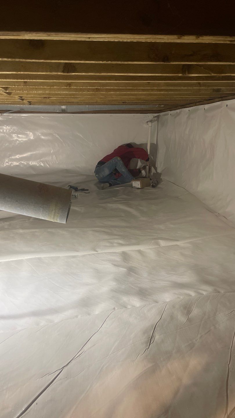 Crawl Space Project and Encapsulation by Toledo Basement Repair 