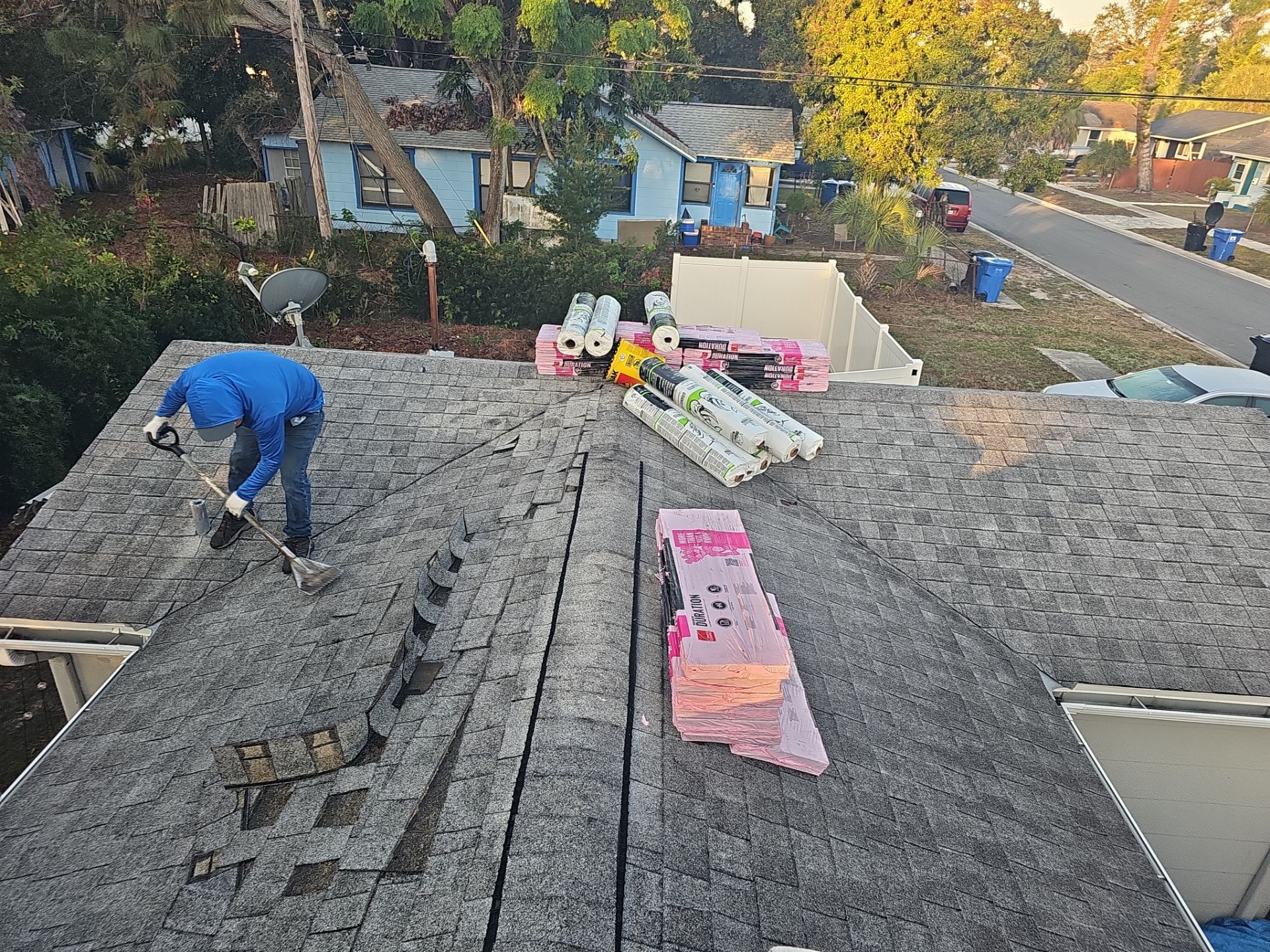 Project in St. Petersburg 33711 by Mitchell Roofing Company LLC