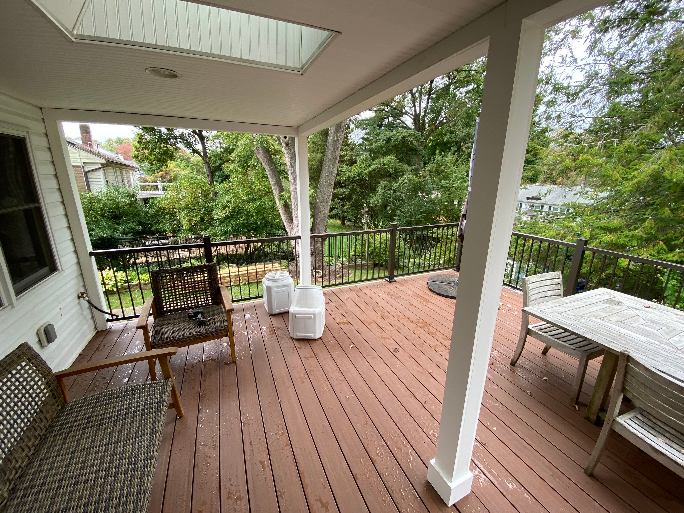 Deck Transformation using Timbertech & Azek by The Smet Companies, LLC