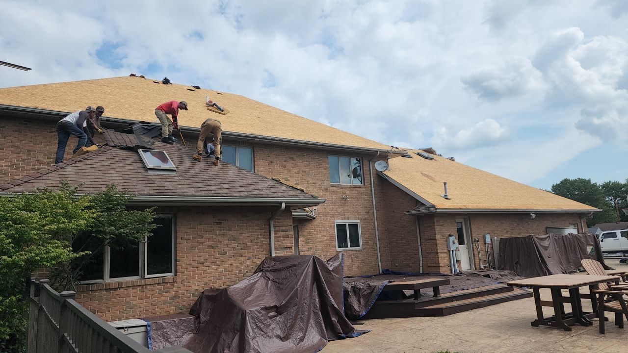 Residential Roofing Repair using GAF Timberline HDZ Shakewood by Nitro Roofing and Construction