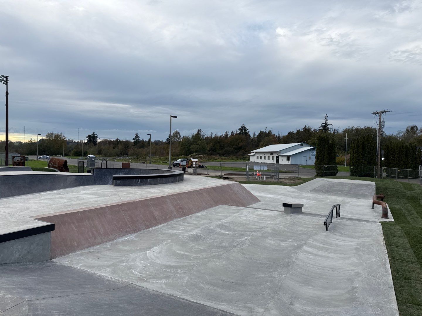 Metalworks Skatepark Construction by Janicki General Contracting