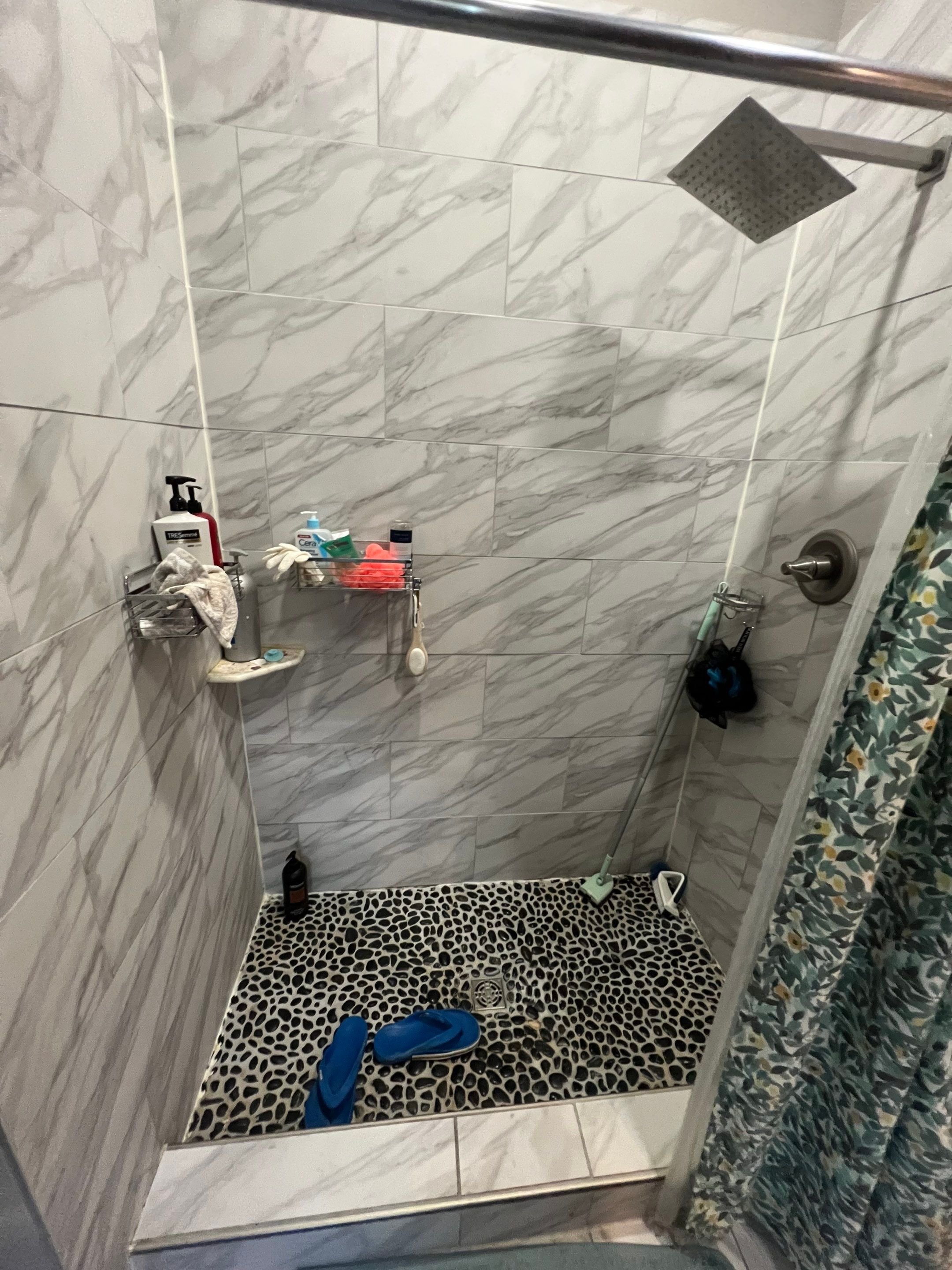 Herringbone Acrylic Shower by The Shower Company