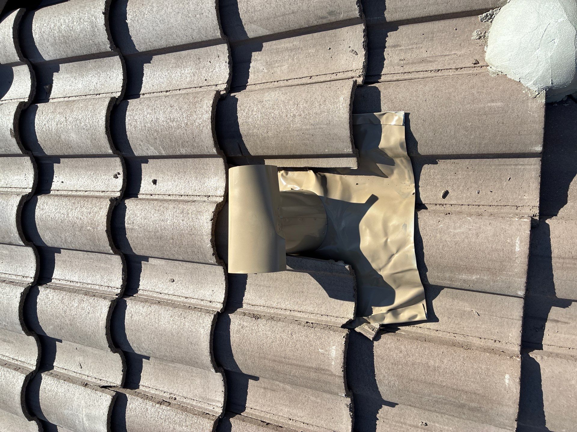 Residential Roof Install using Concrete Tiles in Scottsdale, Arizona by Weather-Tite Roofing