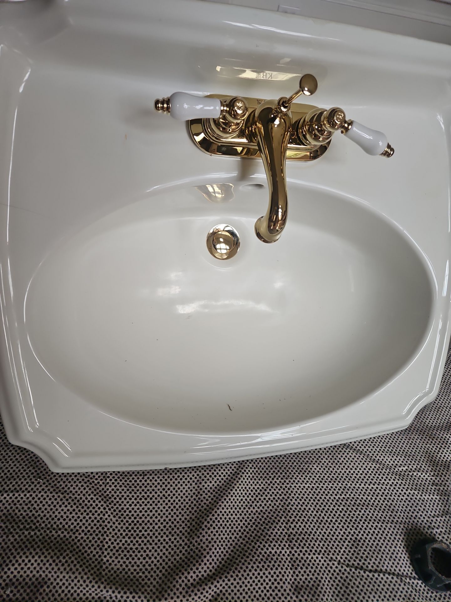 Powder Room Refresh & Lighting Upgrade by A Step Above Handy LLC 