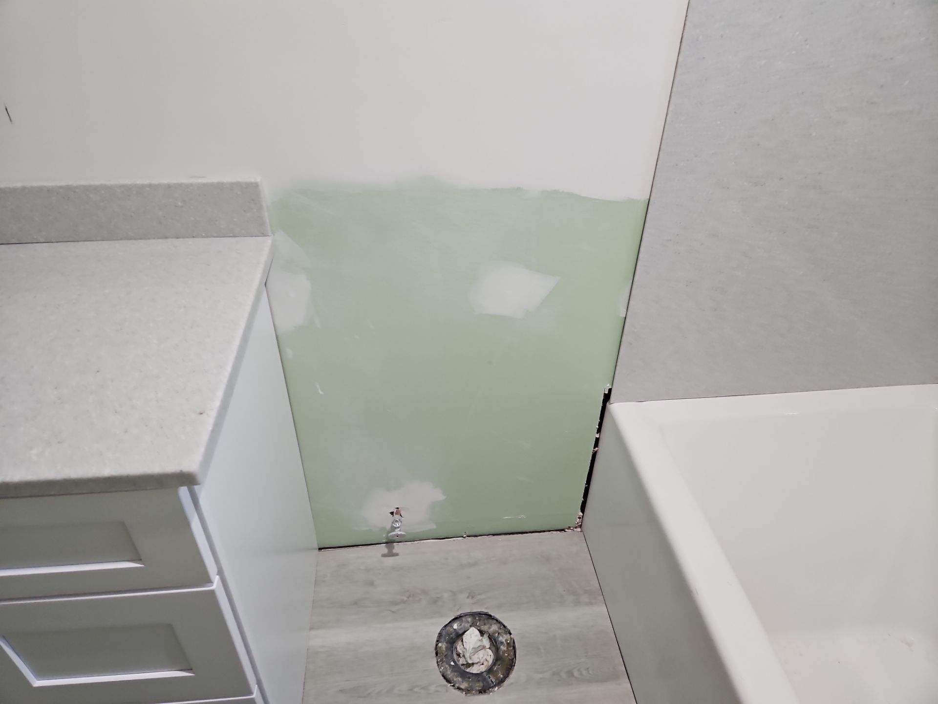 Bathroom Remodel using Onyx by The Shower Company