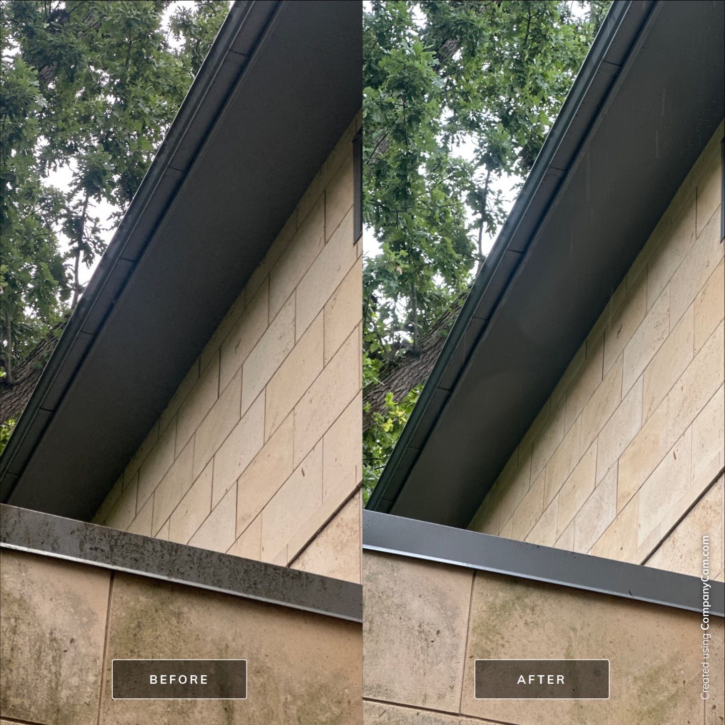 Project in Winnetka by Simmons Power & Soft Washing