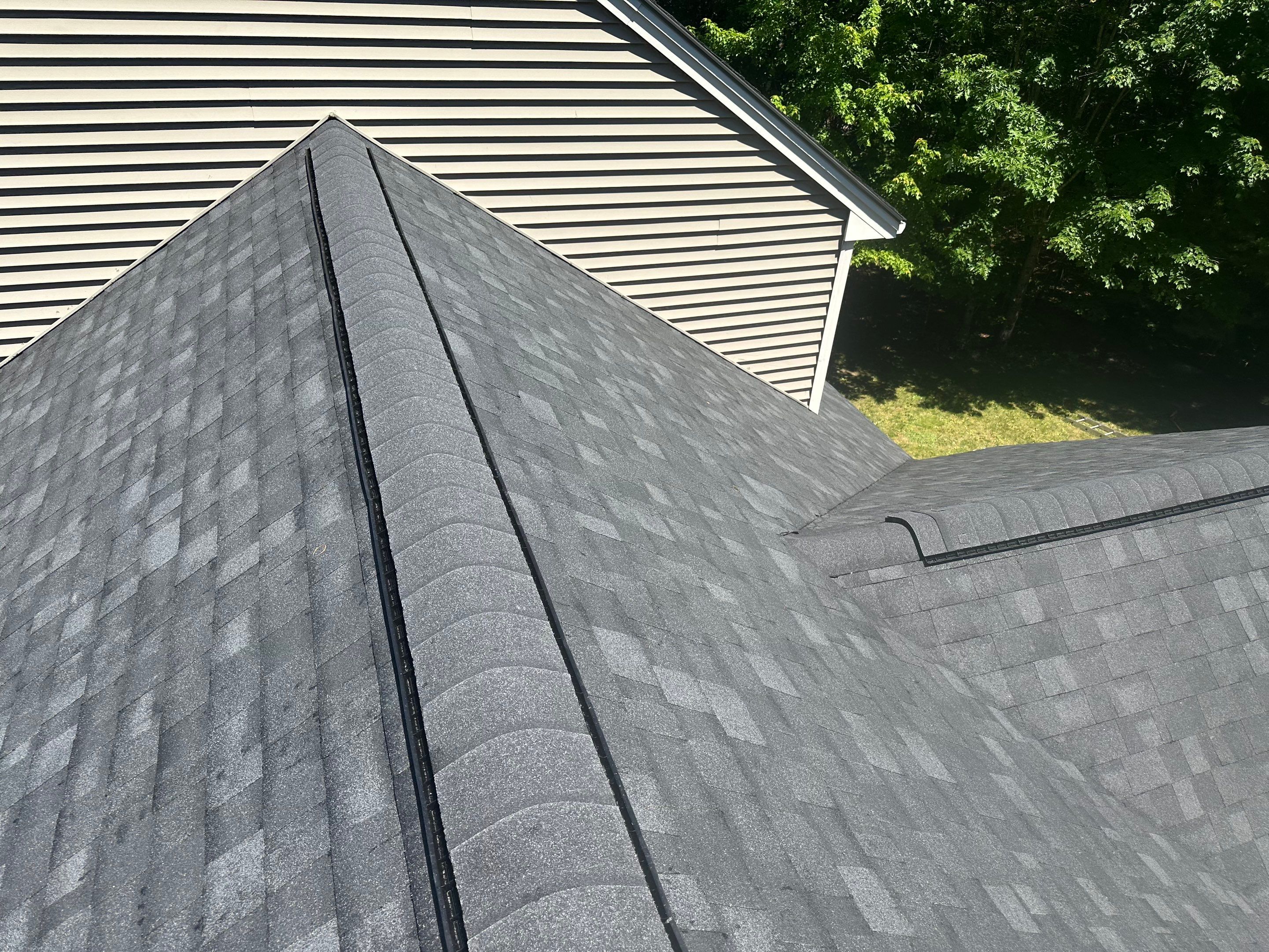 Residential Roofing Installation Featuring Owens Corning Duration Shingles in Deerfield by Tall pine roofing