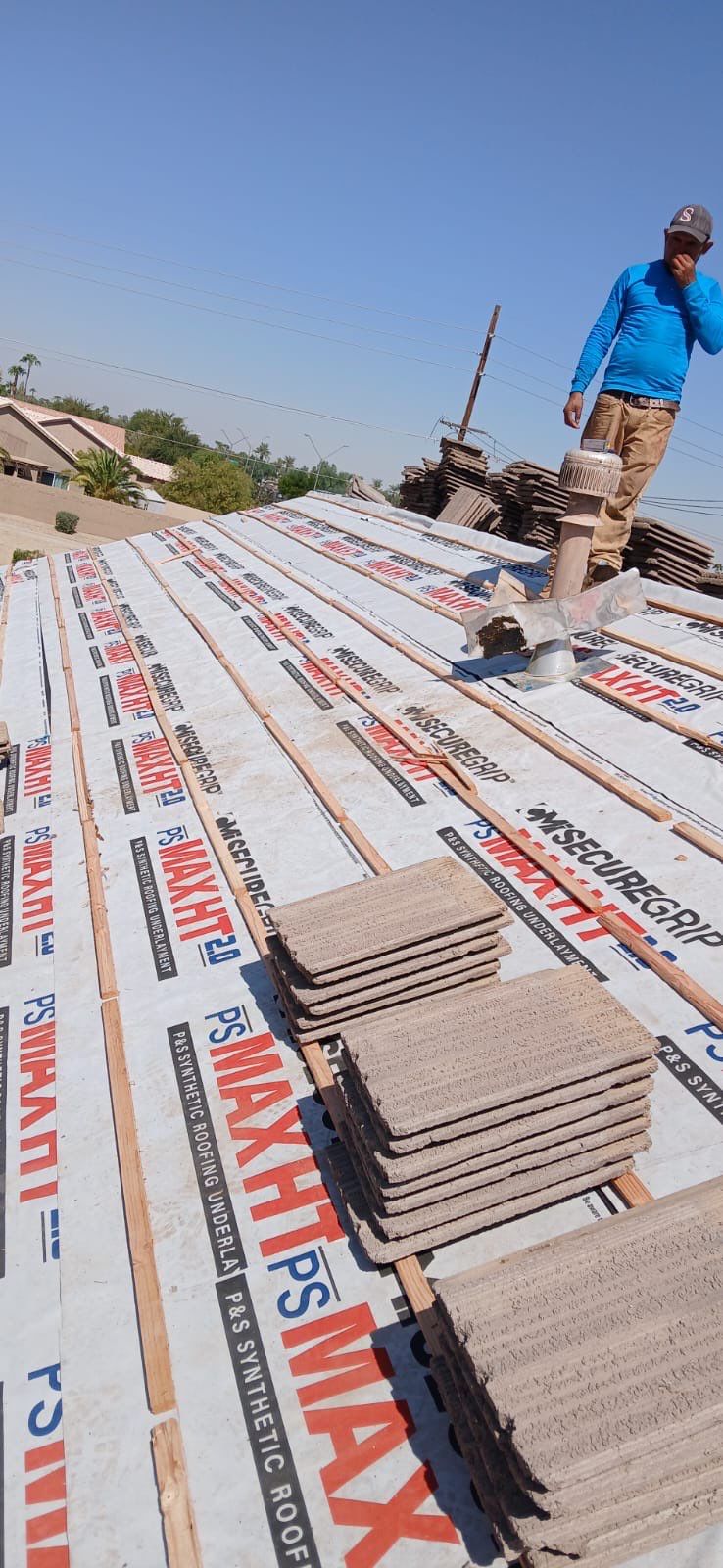 Antique Sand Concrete Tile by Reimagine Roofing