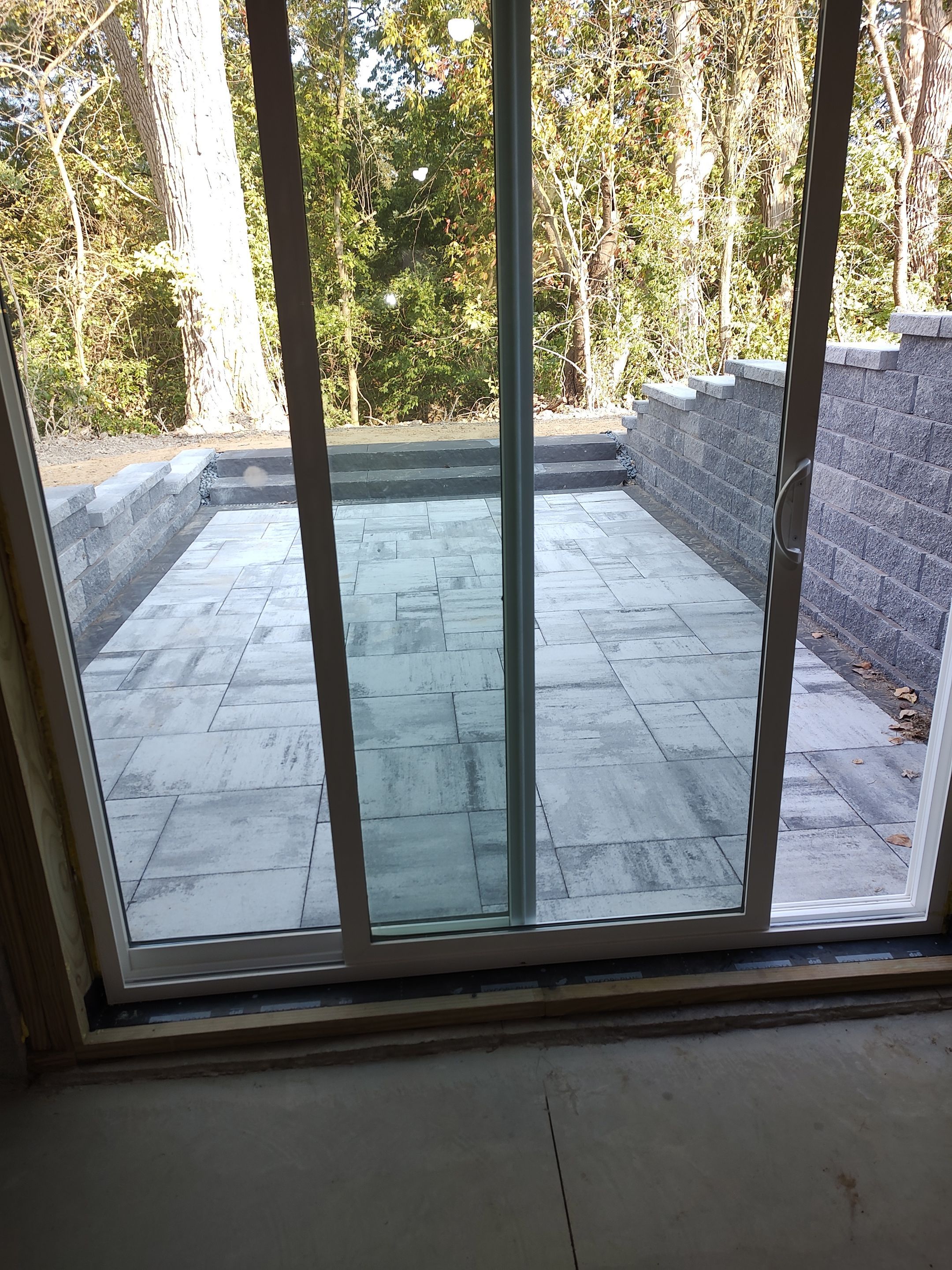 Egress Door Install using Egress Sliding Walk-Out Basement Door by Toledo Basement Repair