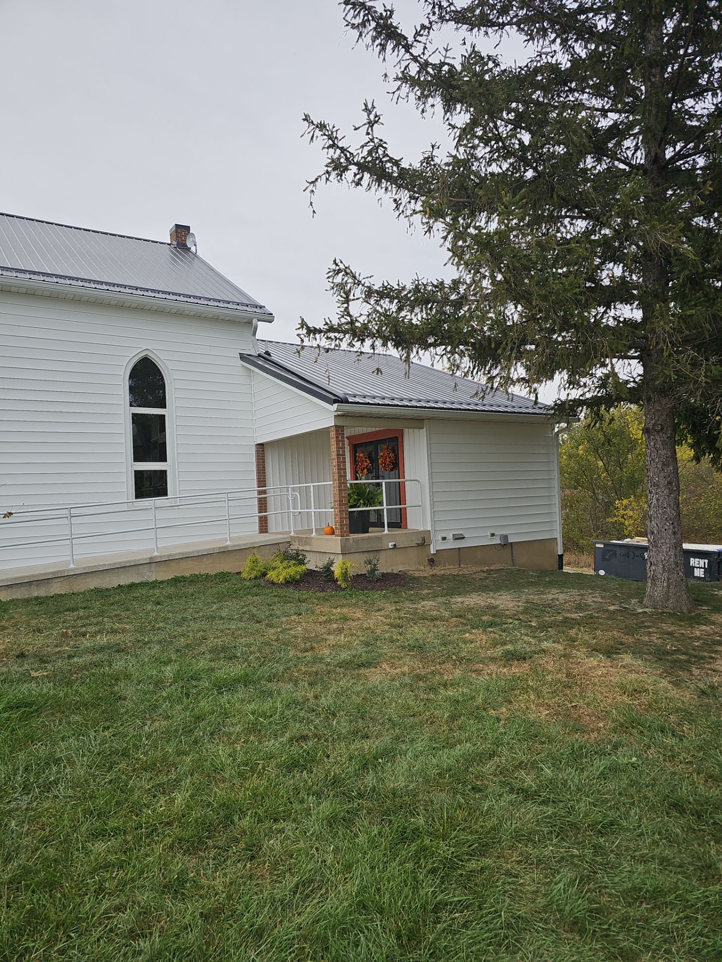 Siding Installation using Mastic 8" white  by Nitro Roofing and Construction