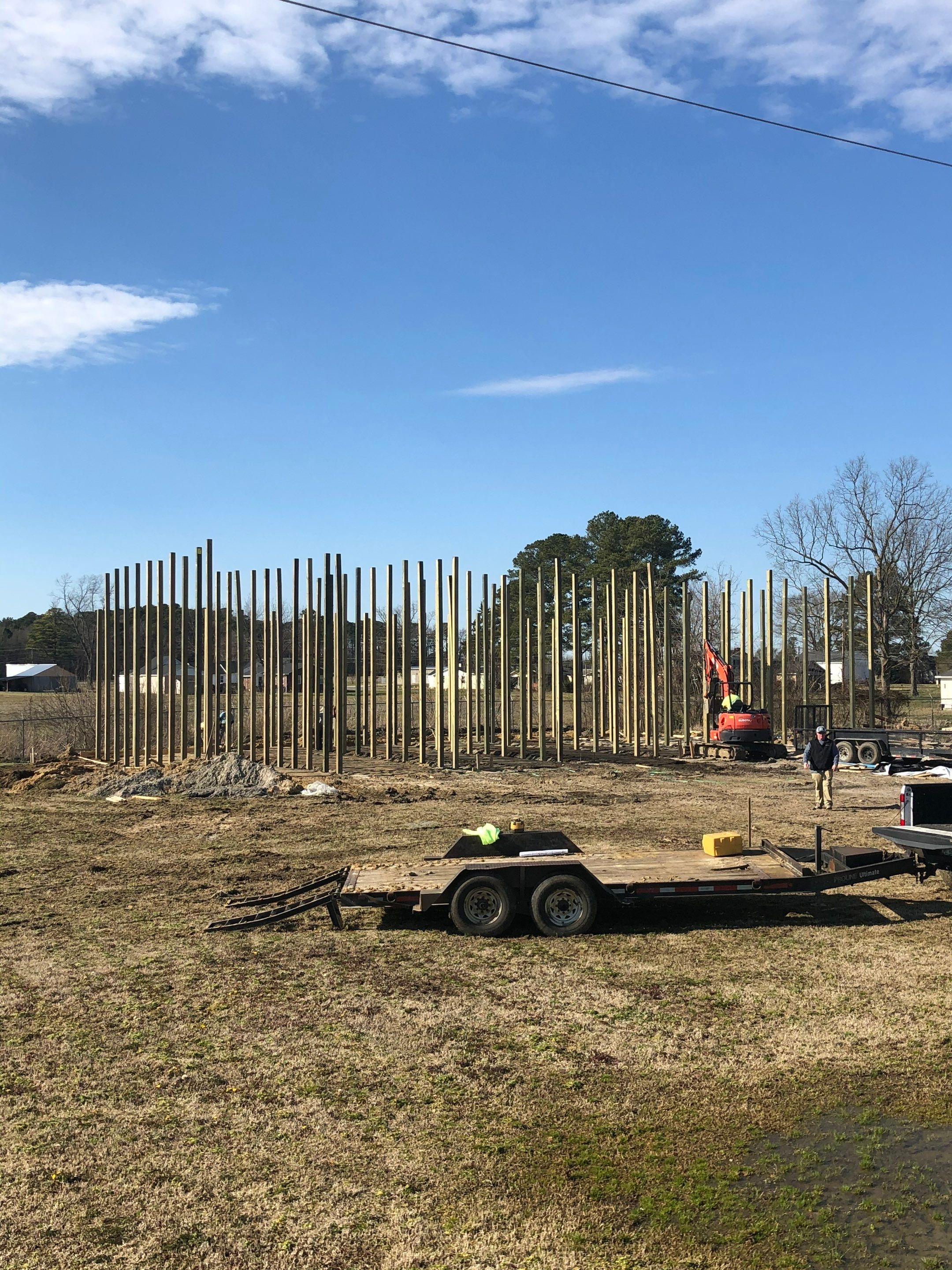 Turnkey Construction – Six-Bay Fertilizer Storage Shelter by S.W. Contracting & Consulting
