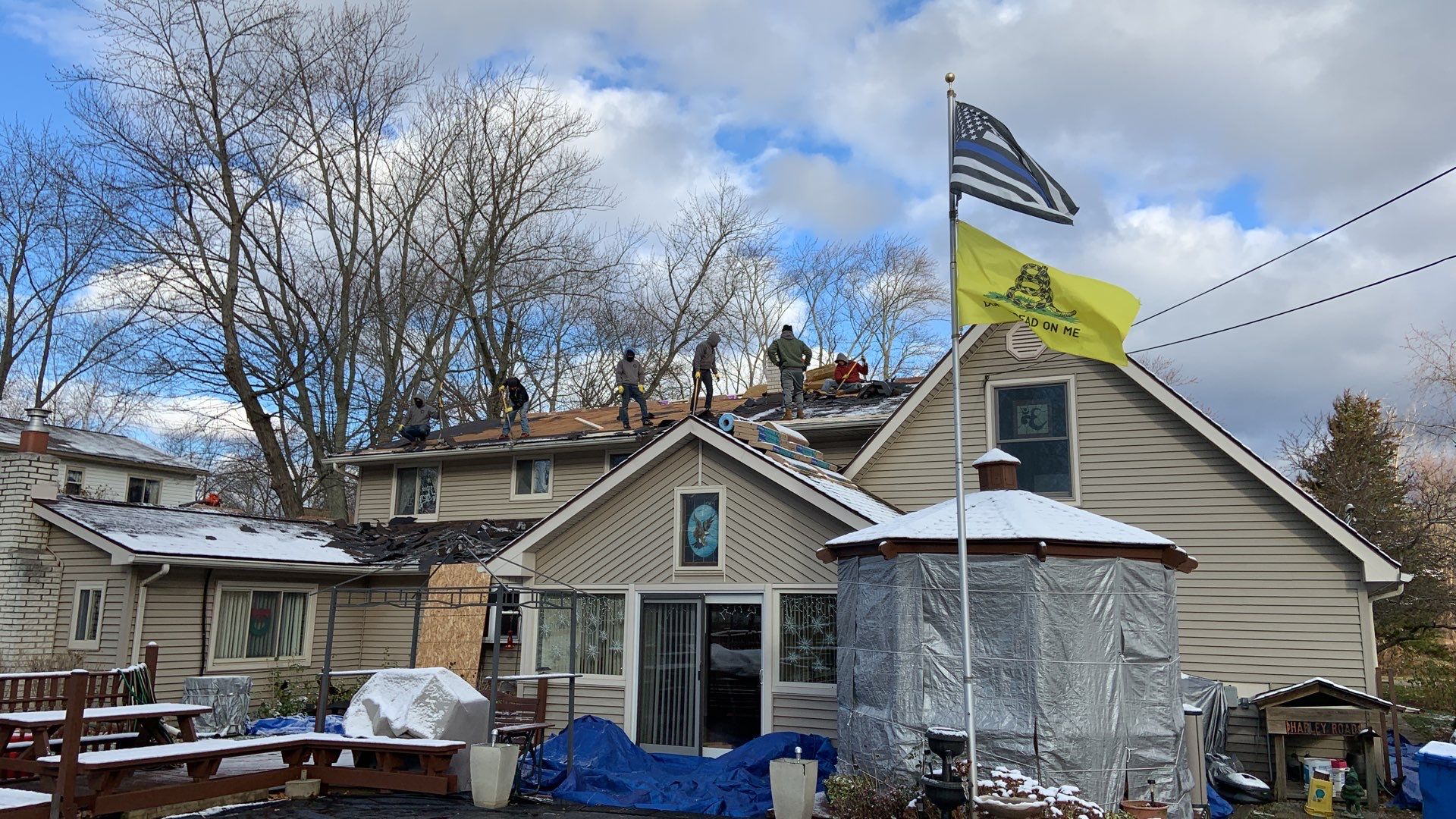 Roof Replacement using CertainTeed Landmark by 180 Contractors
