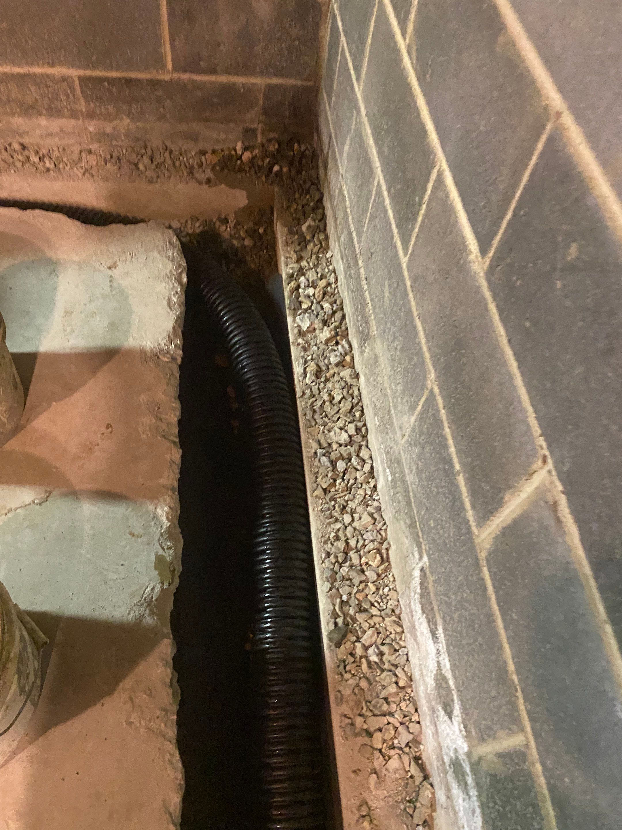 Interior French Drain in Bernardsville NJ by Pure Service Pro, LLC 