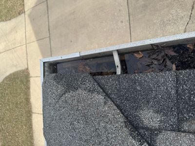 Turtle Shell gutter protection installation in Aurora, IL 60505, photograph 4
