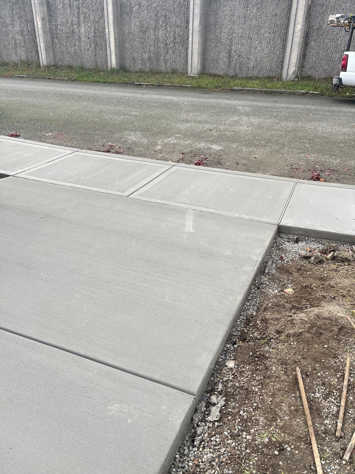 Concrete Driveway & Landscaping Project | Everett by Jireh Asphalt & Concrete Inc 