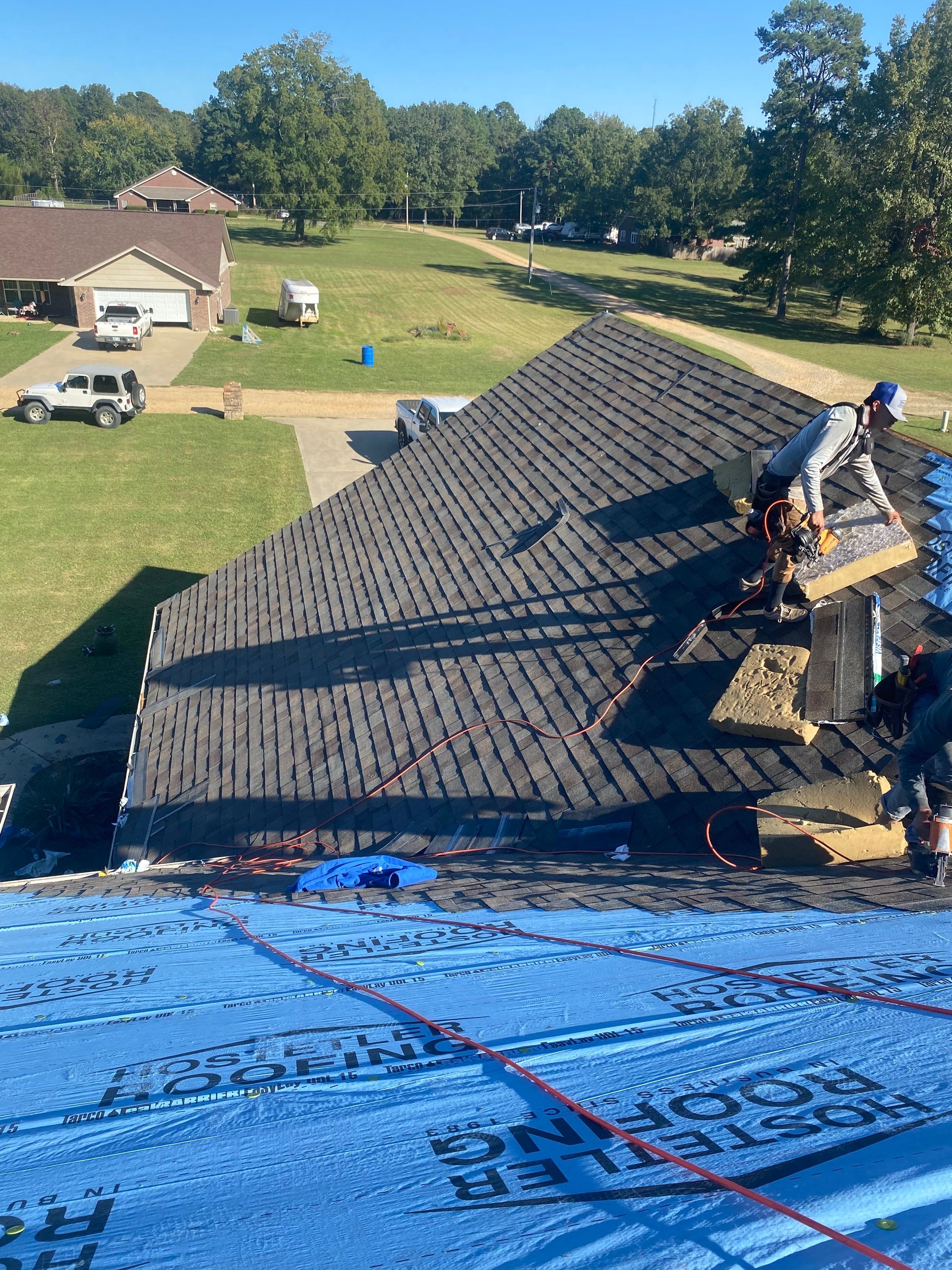 Residential Roofing Repair using Malarkey Vista by Hostetler Roofing