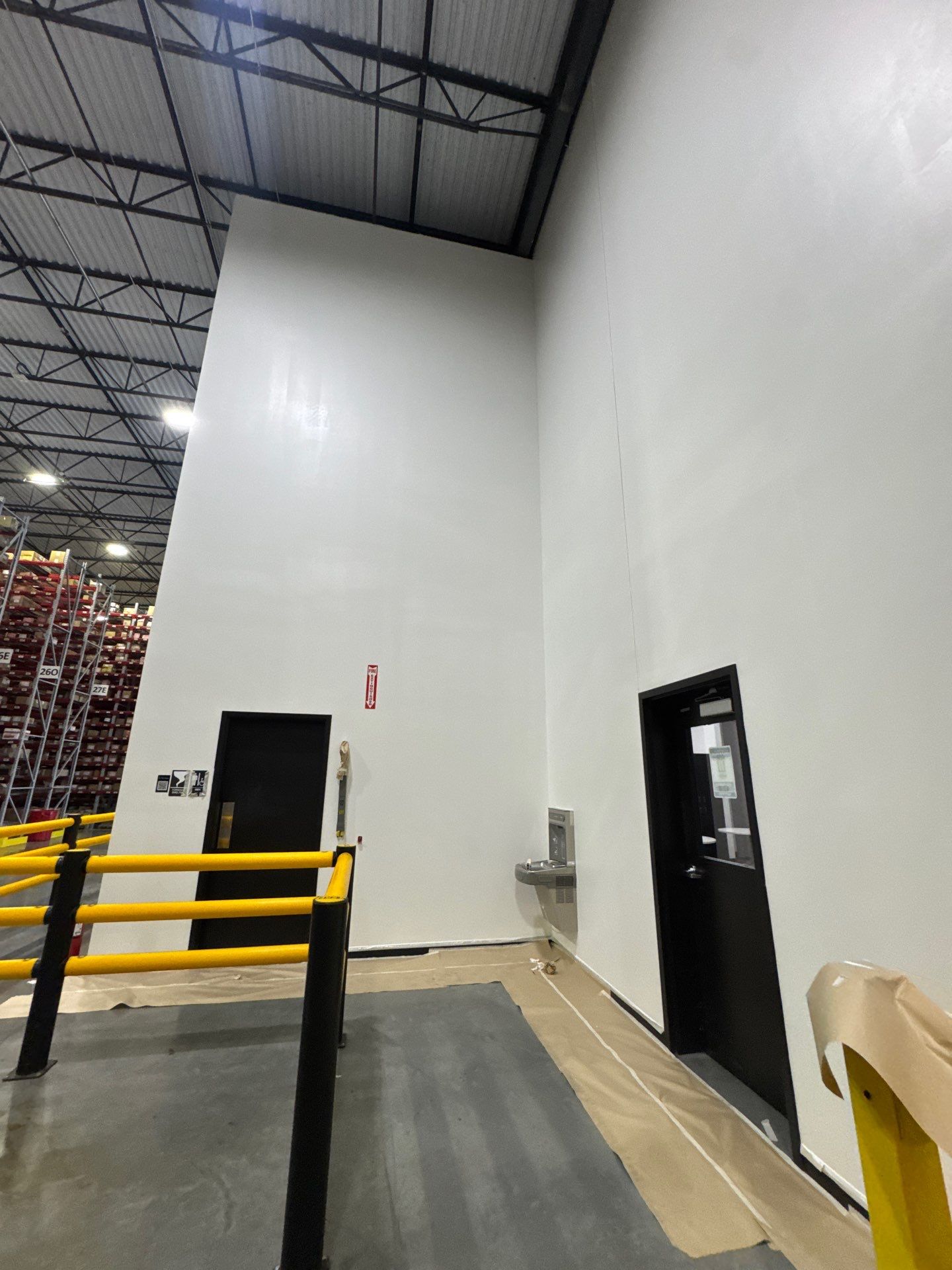 Commercial Interior Repaint Office & Warehouse by Midwest Paint LLC