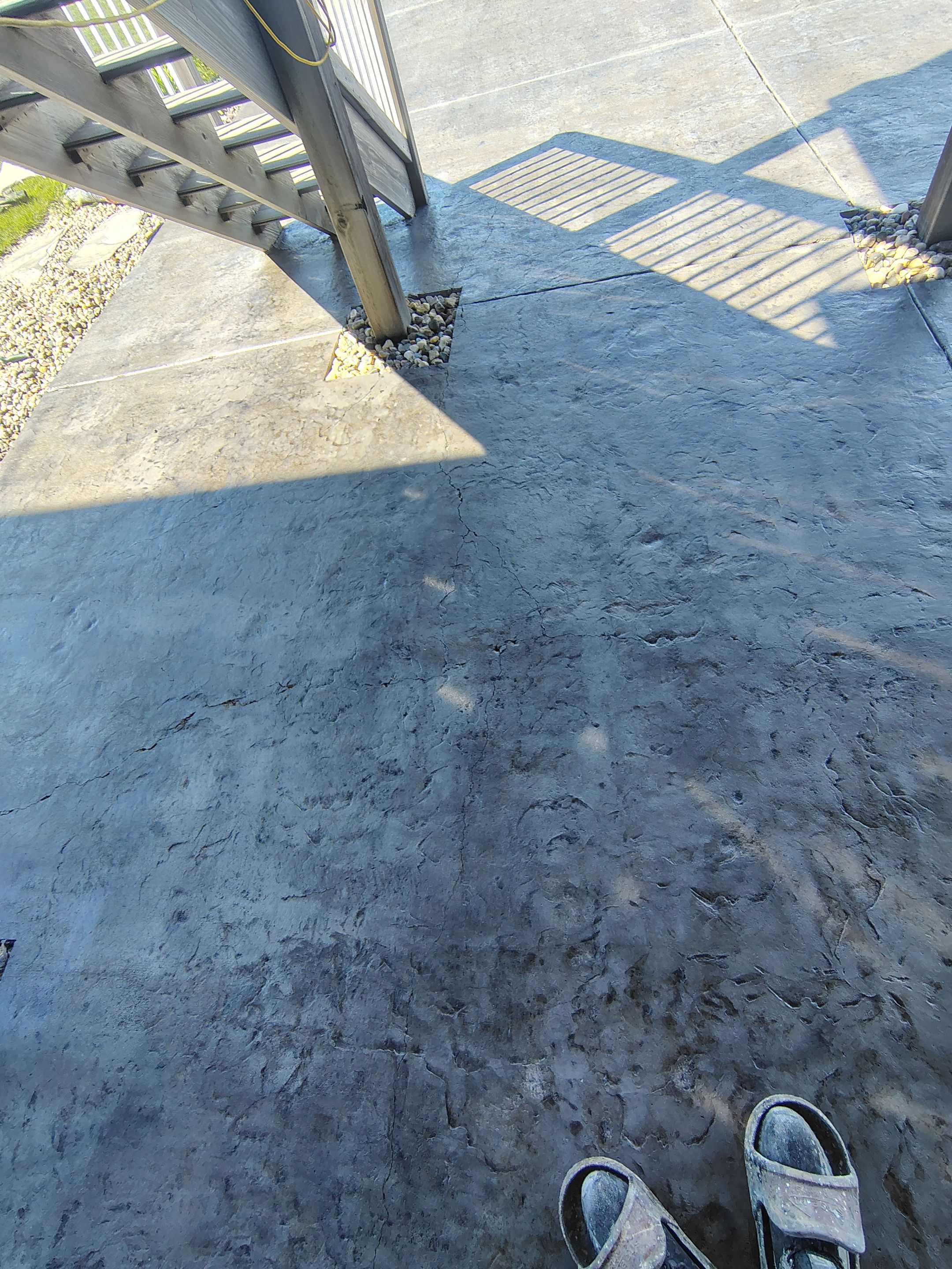 Concrete Patio Restoration and Installation in Sioux Falls by Select Painting, Coatings & Garage Cabinets