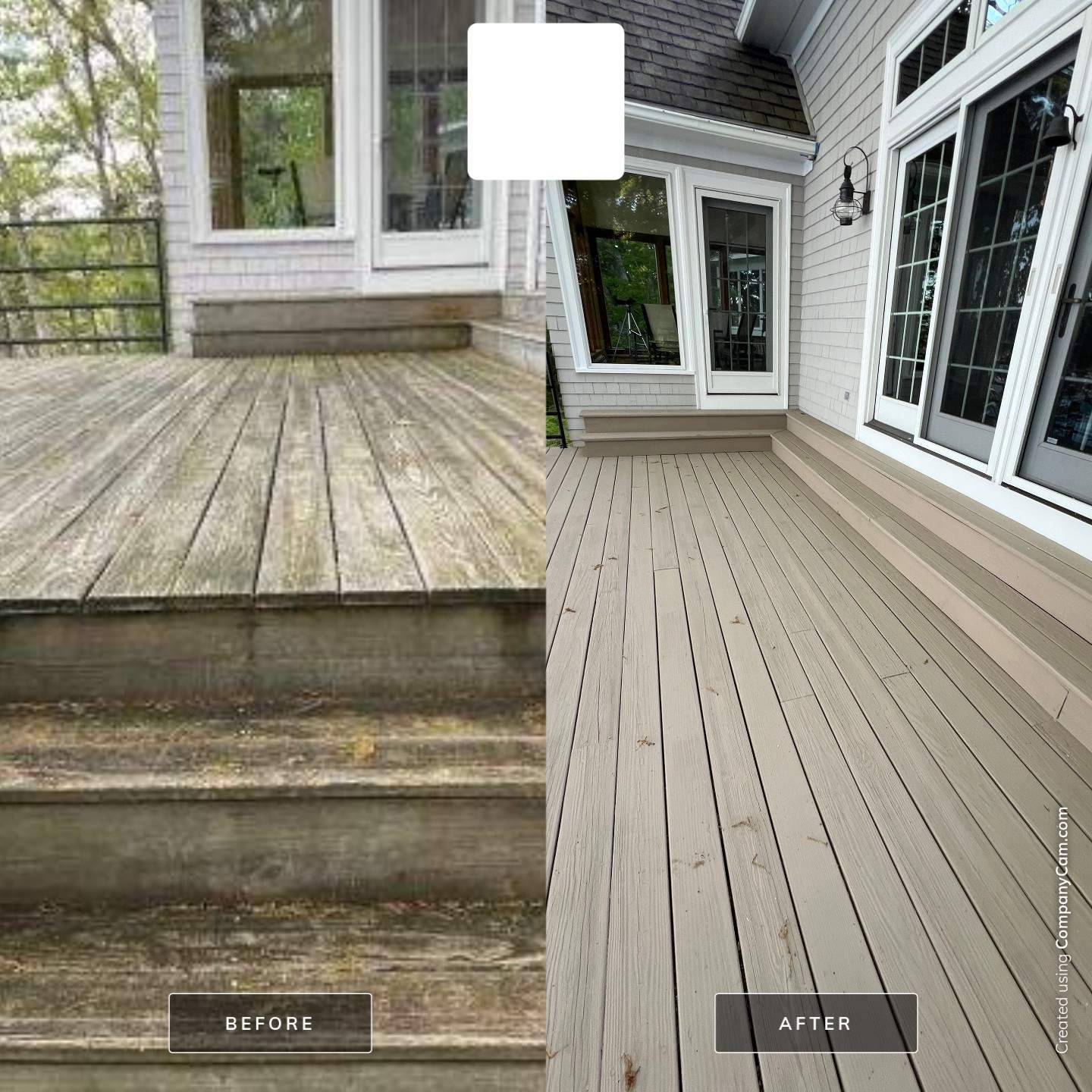 Exterior Painting and Siding Restoration for Boothbay Coastal Home by Picture Perfect Pro Painting