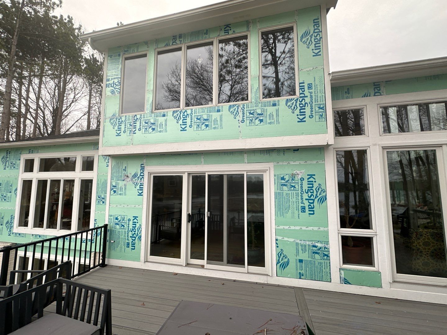 Siding Replacement using Certainteed Monogram D5 Pacific Blue by 180 Contractors