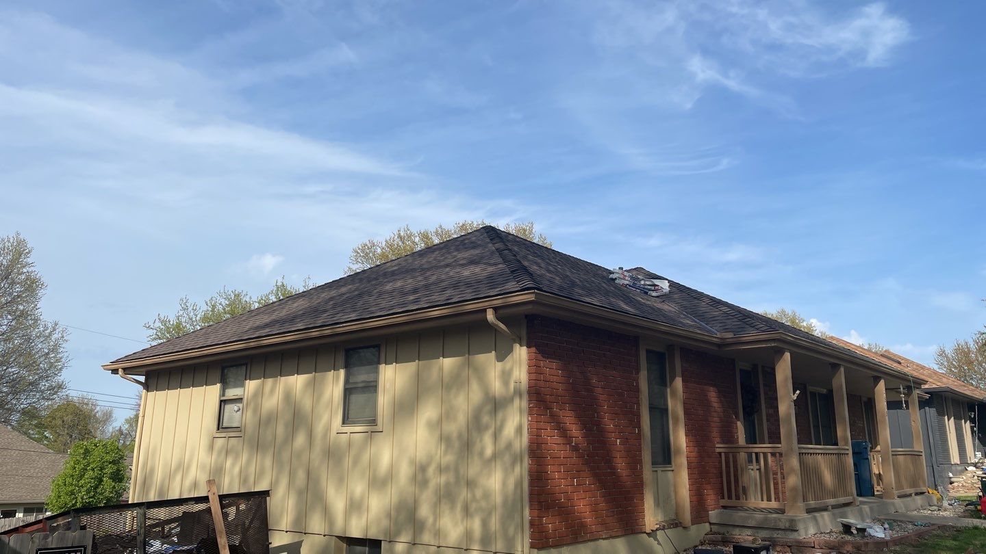 Residential Roofing Installation and adding our Premium Point  by EEC  Windows, Siding & Roofing 