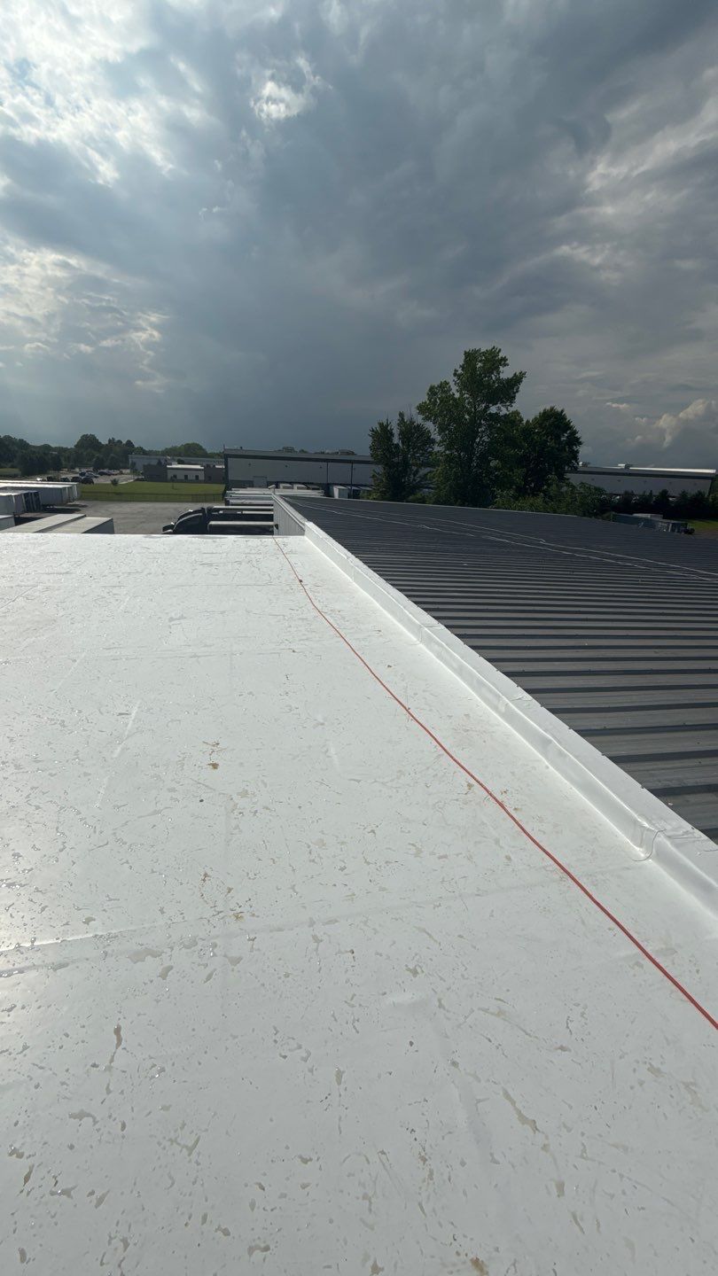 Project in Stow by Commercial Roofing and Coating Systems 