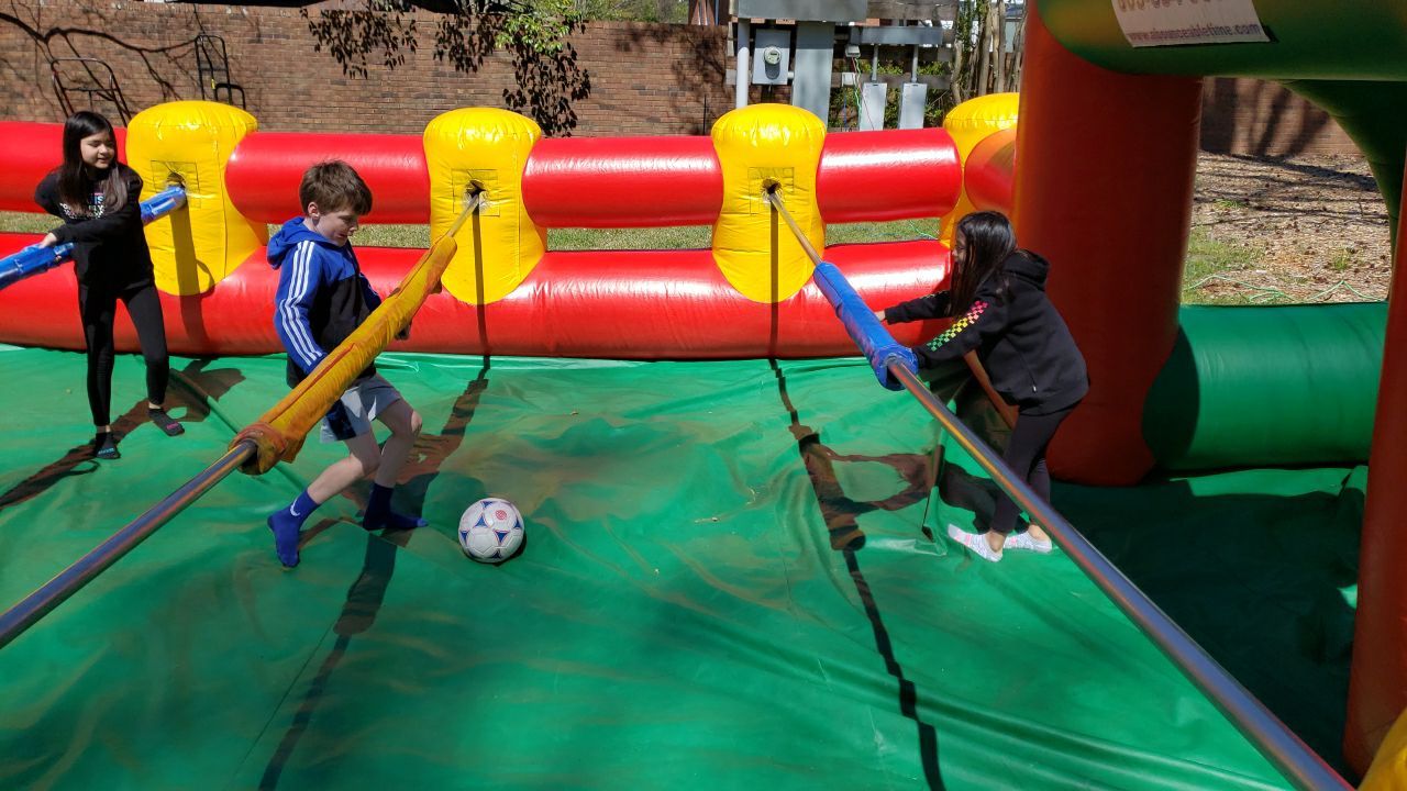 Charlies Hart Foundation Carnival Fundraiser using labor by Power Wash Masters LLC