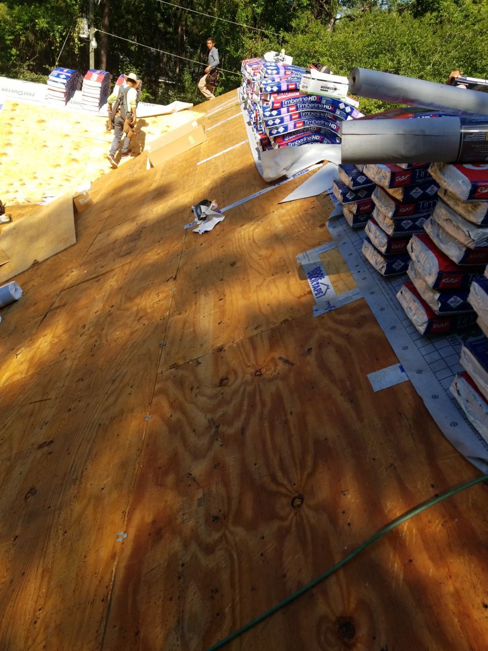 Residential Roofing Installation using Roof Replacement by American Roofing & Construction LLC