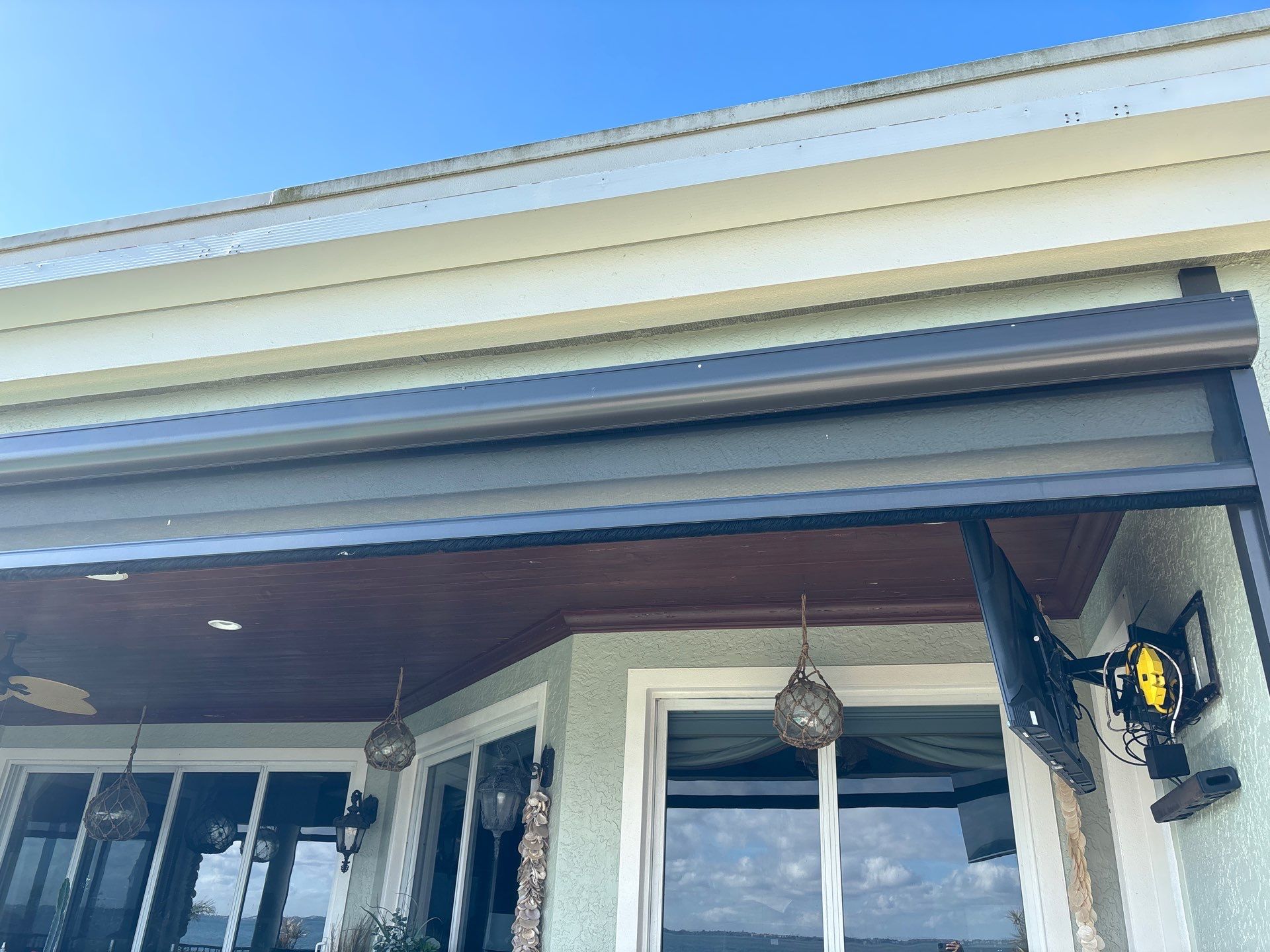 Splash Guard Gutters for Coastal Homes in Longboat Key FL by Gutter Professors