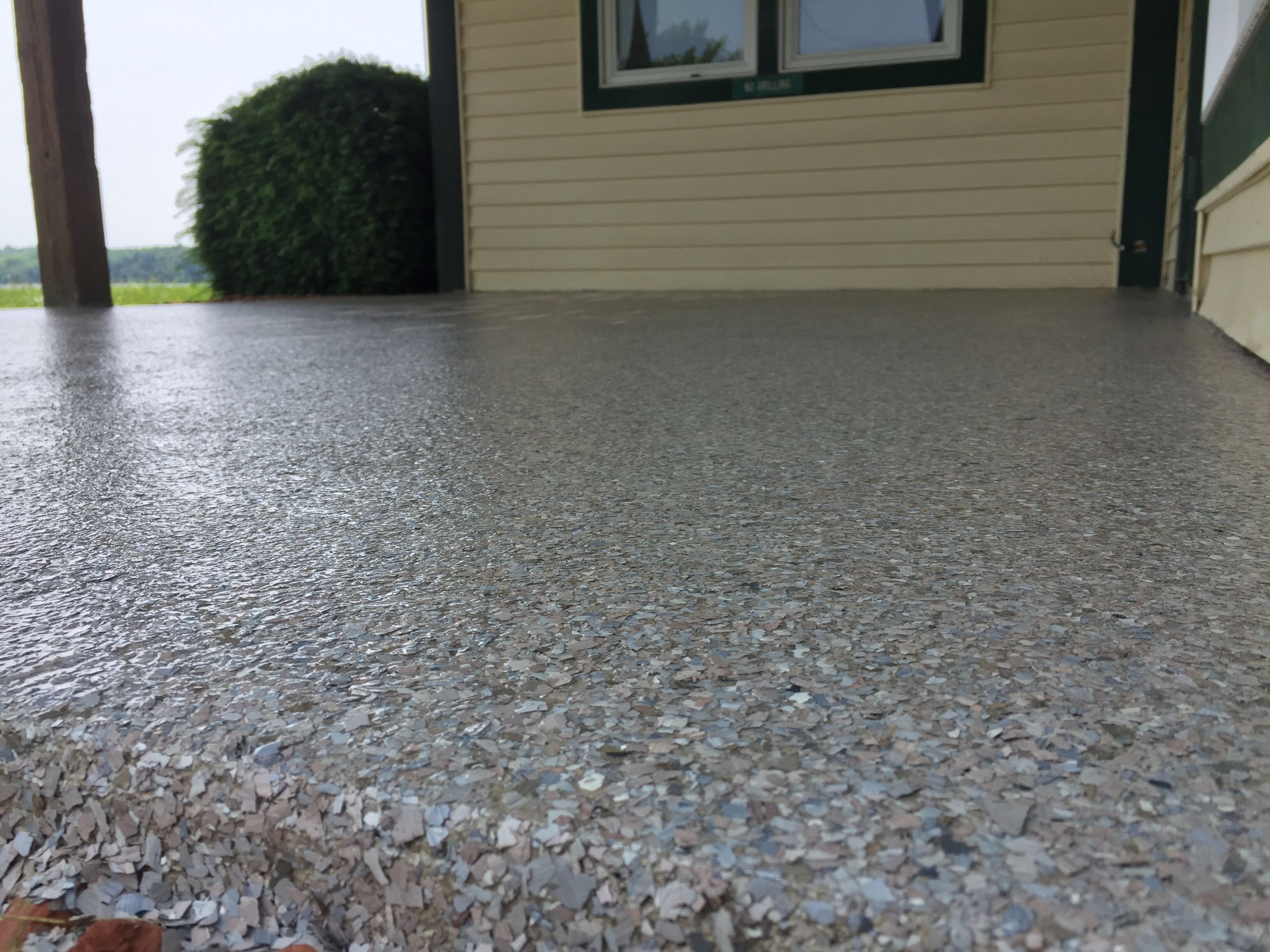 Patio Installation using Fieldstone by Your1DayFloor.com