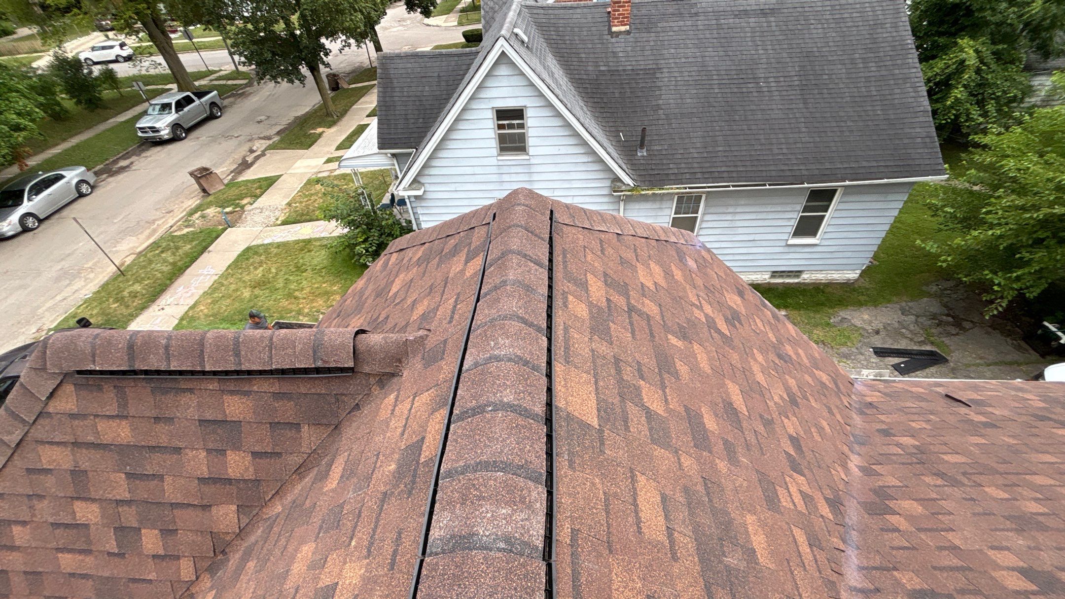 Roof Replacement using Owens Corning Brownwood by 180 Contractors