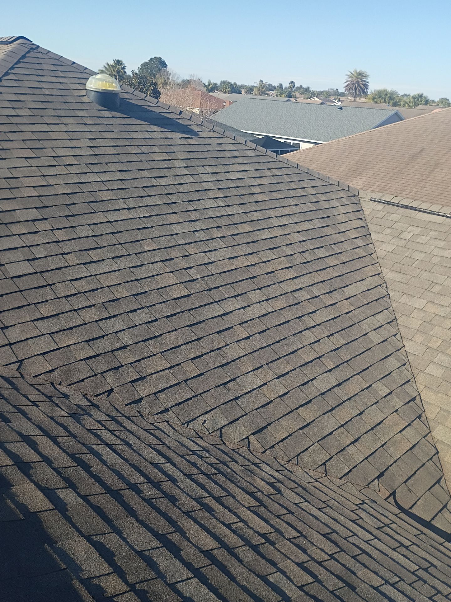 The Villages, Florida reroof shingle installation by Brehm Roofing