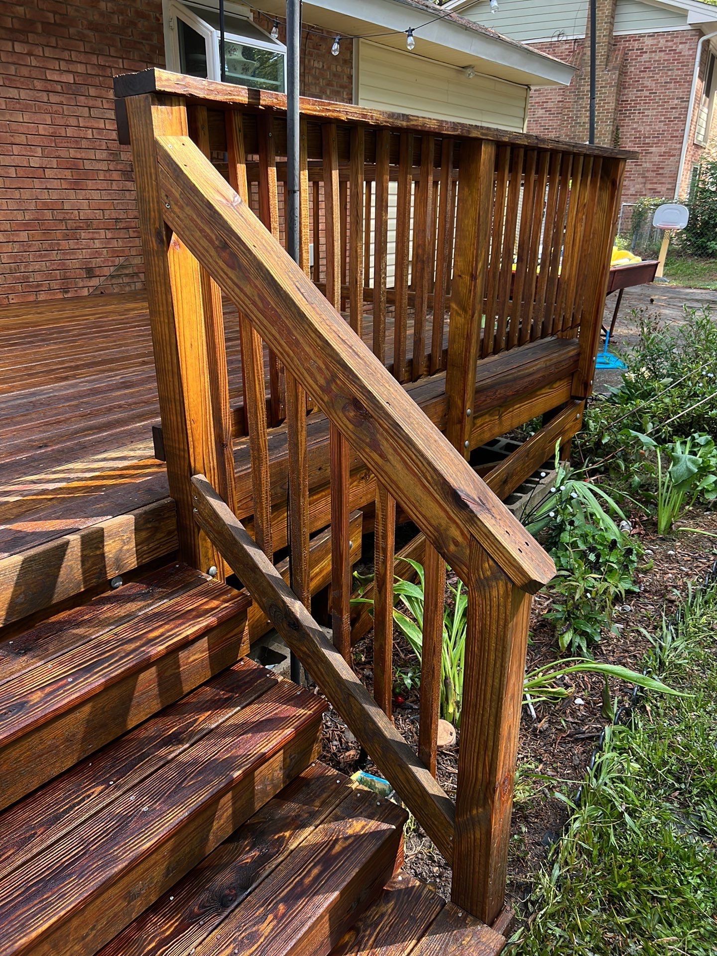 Coated Deck using Wood Sealant by DuraSeal