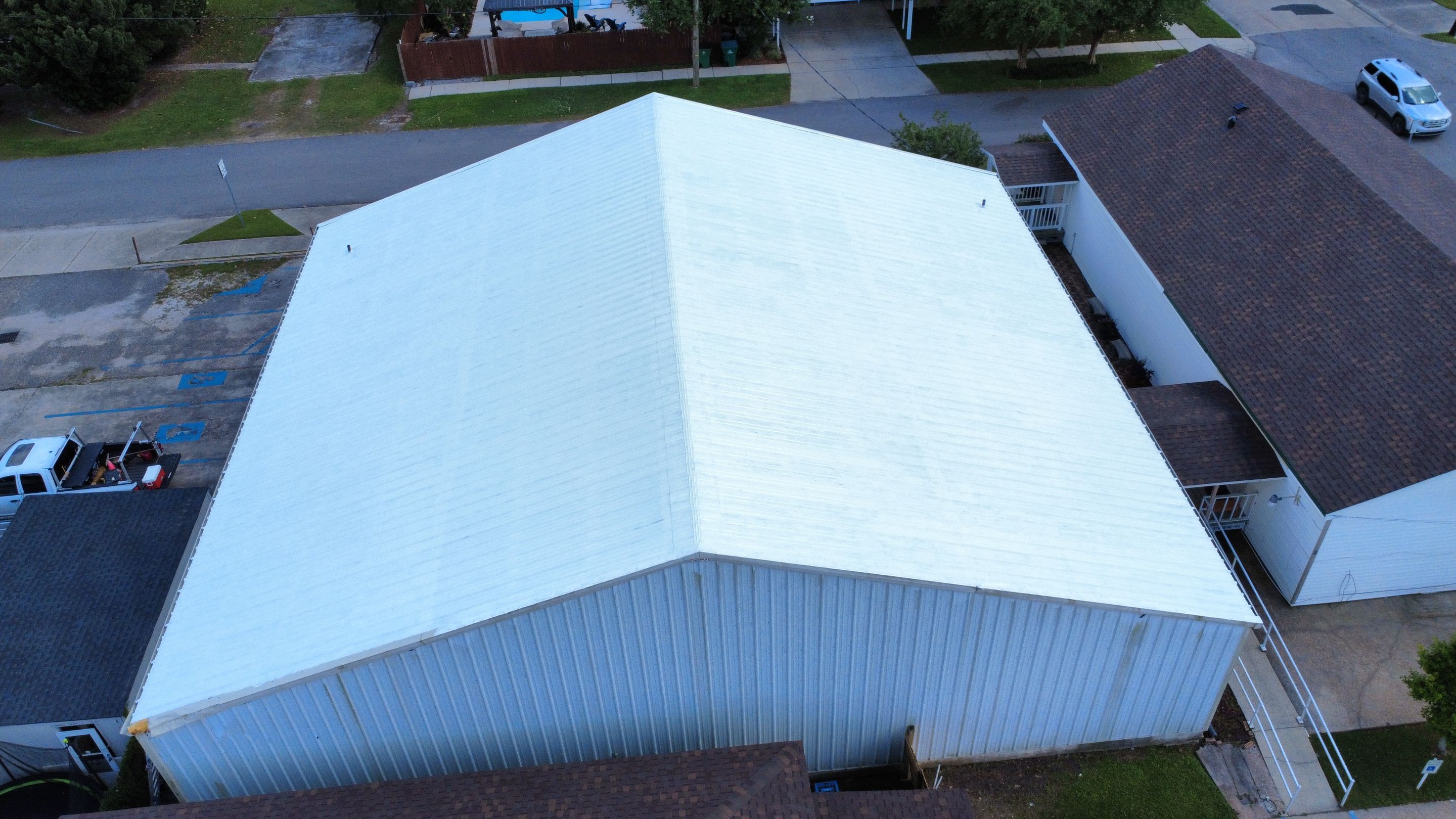 Metal Roof Coating in Harvey by HDS Contractors
