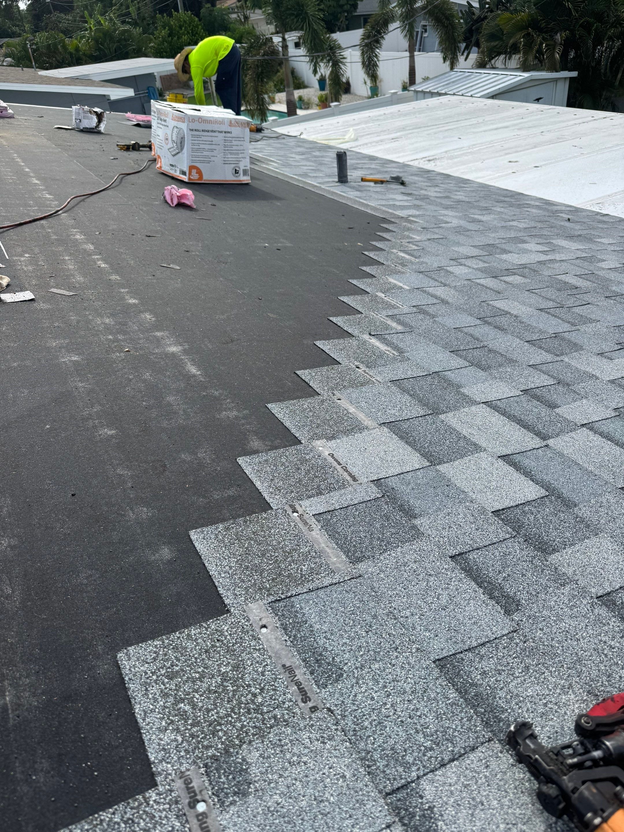 Project in St. Petersburg 33710 by Mitchell Roofing Company LLC 