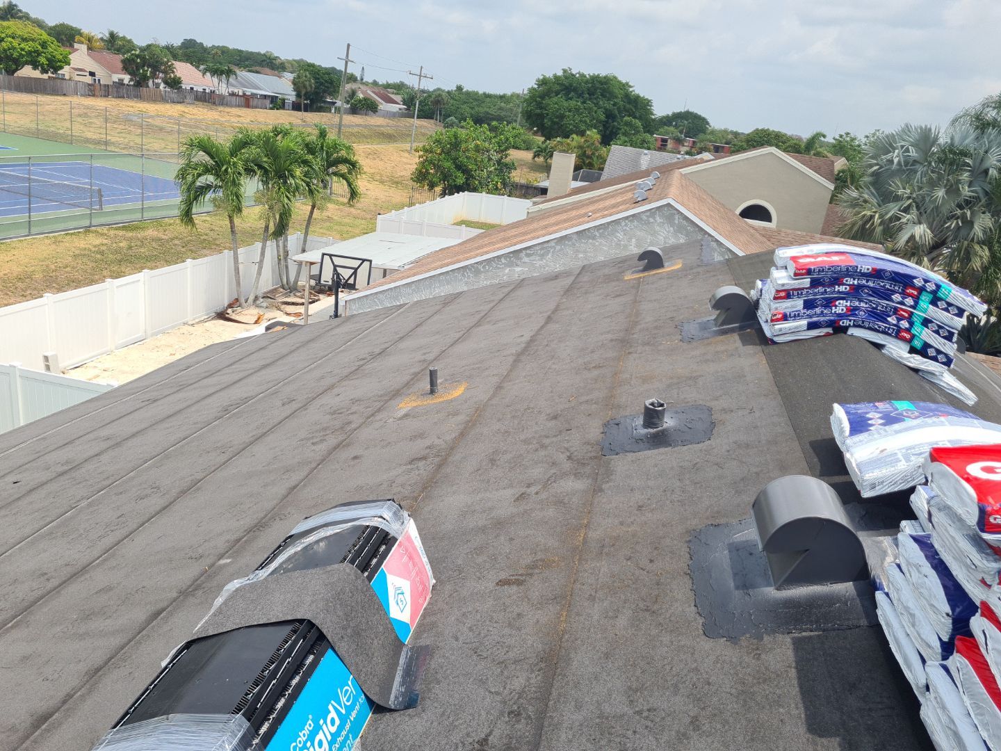 Residential Roofing Installation using GAF by BLUES BROTHERS ROOFING