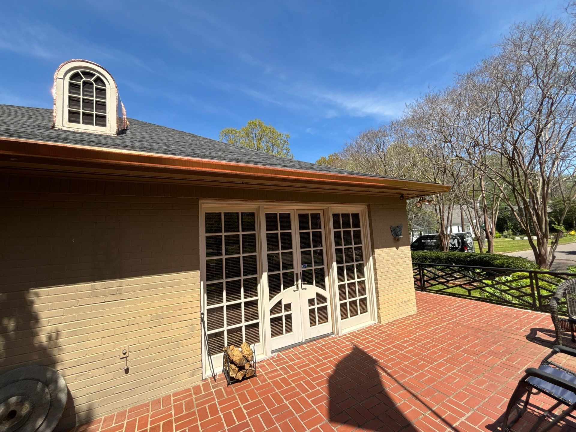 Onyx Black Shingle w/ Copper Upgrades by IAM Roofing LLC