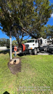 Naples Apartment Complex Culvert Cleaning