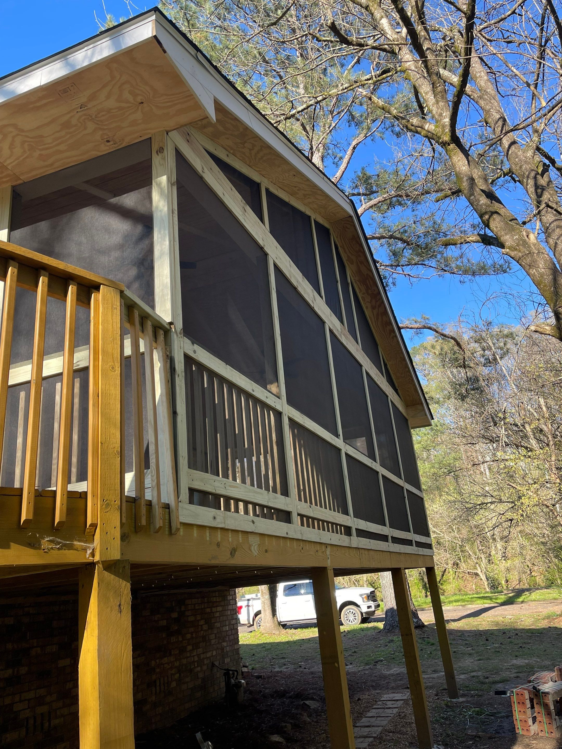 Mountain Brook - Covered Porch by Pillar and Pine