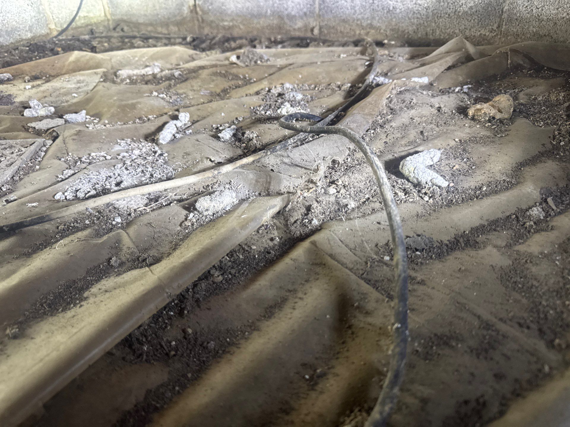 Project in Norfolk by Patriot Crawl Space Repairs